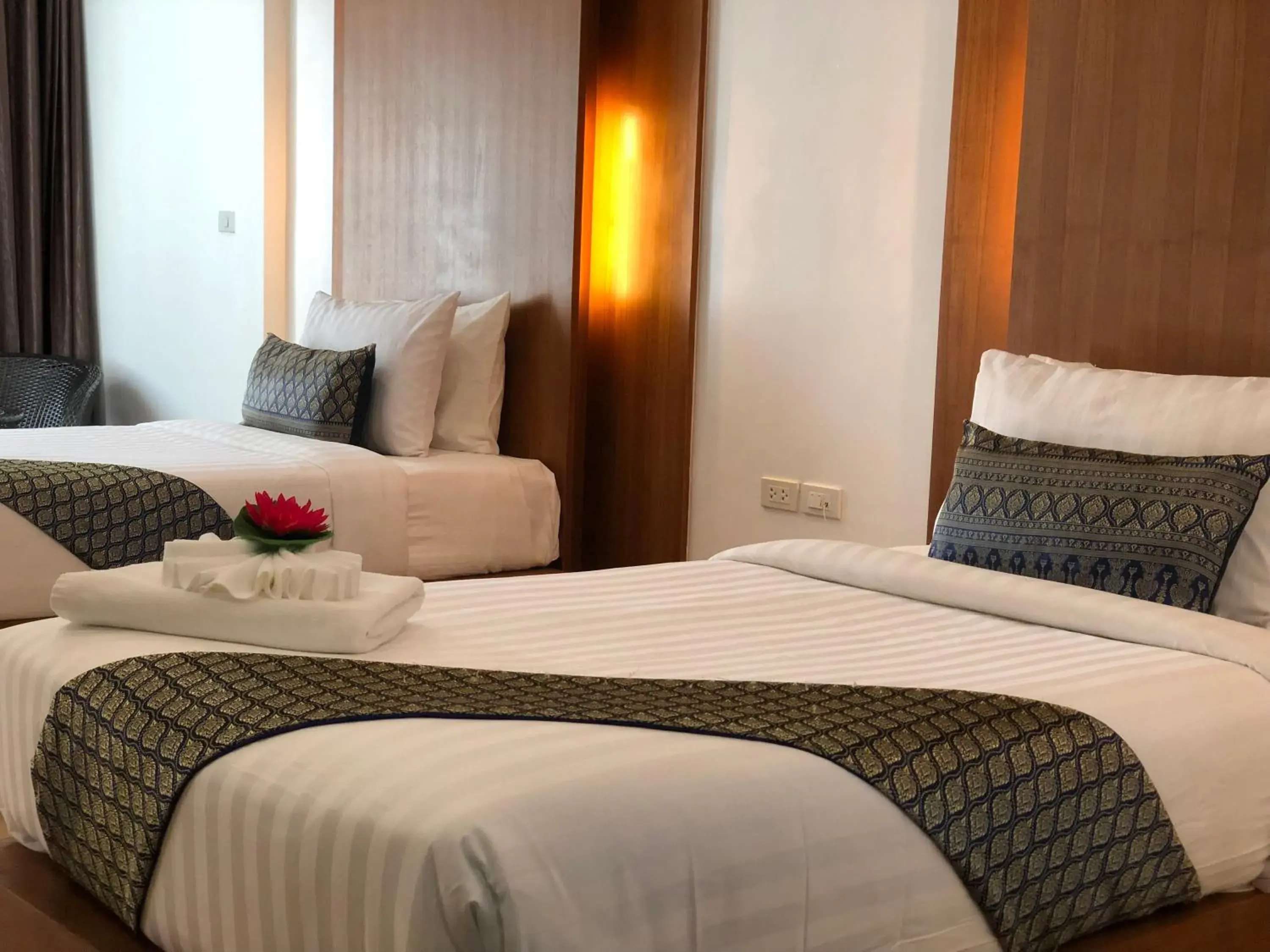 Bed in Phi Phi Villa Resort Bed in Phi Phi Villa Resort
