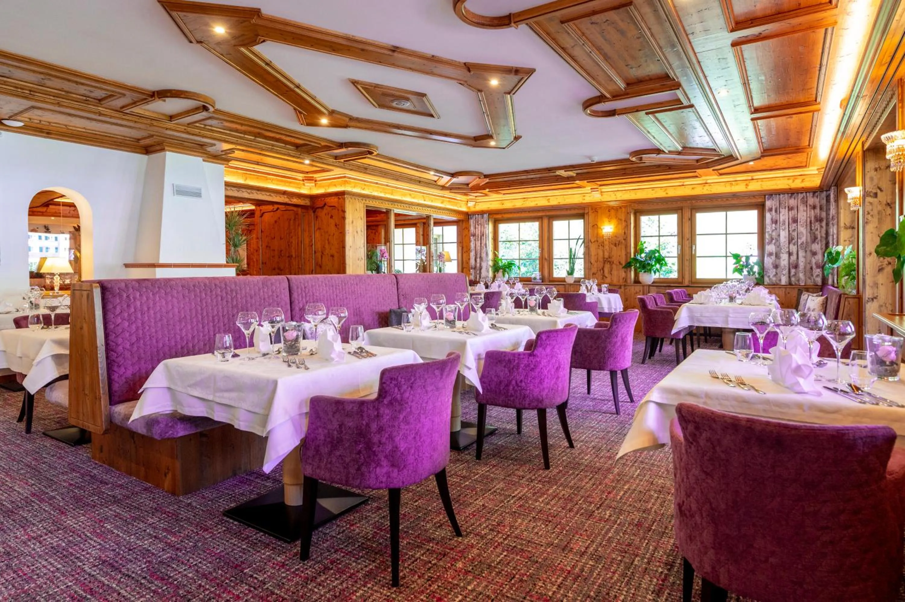 Restaurant/places to eat in Hotel Bergkristall