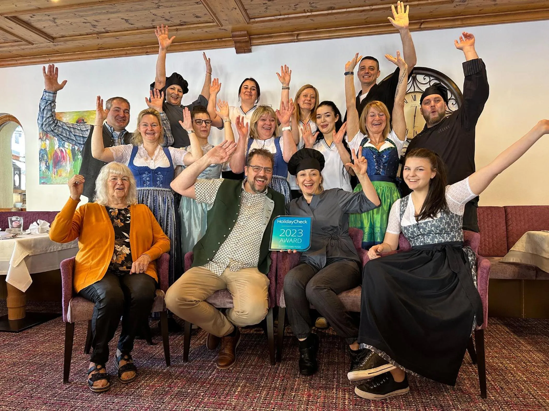 Family in Hotel Bergkristall