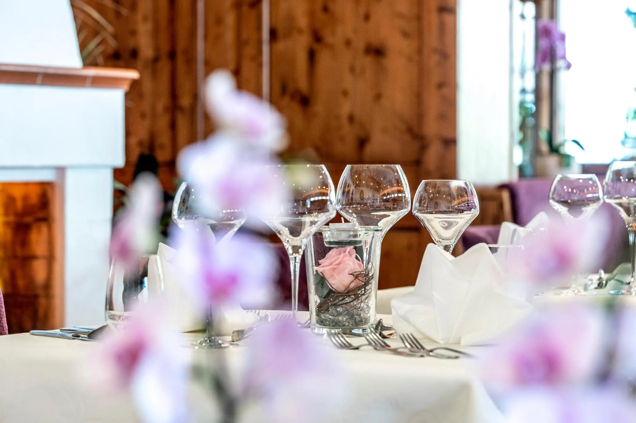 Restaurant/places to eat in Hotel Bergkristall