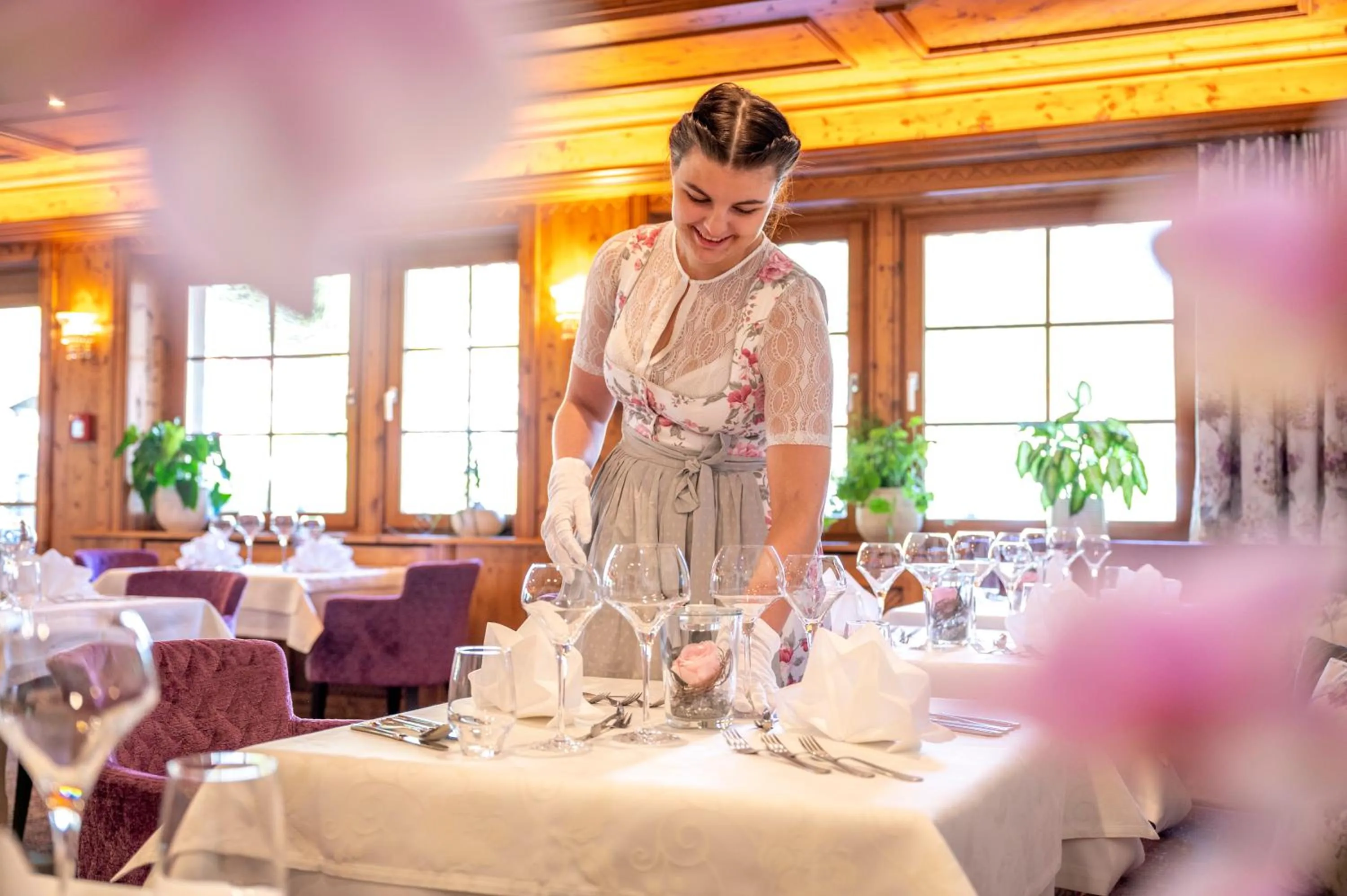 Restaurant/places to eat in Hotel Bergkristall