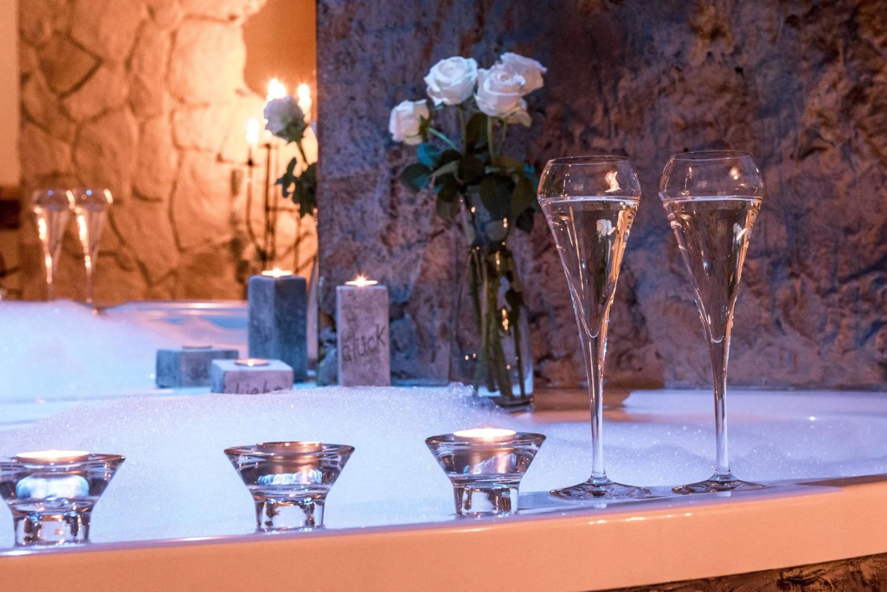 Spa and wellness centre/facilities in Hotel Bergkristall