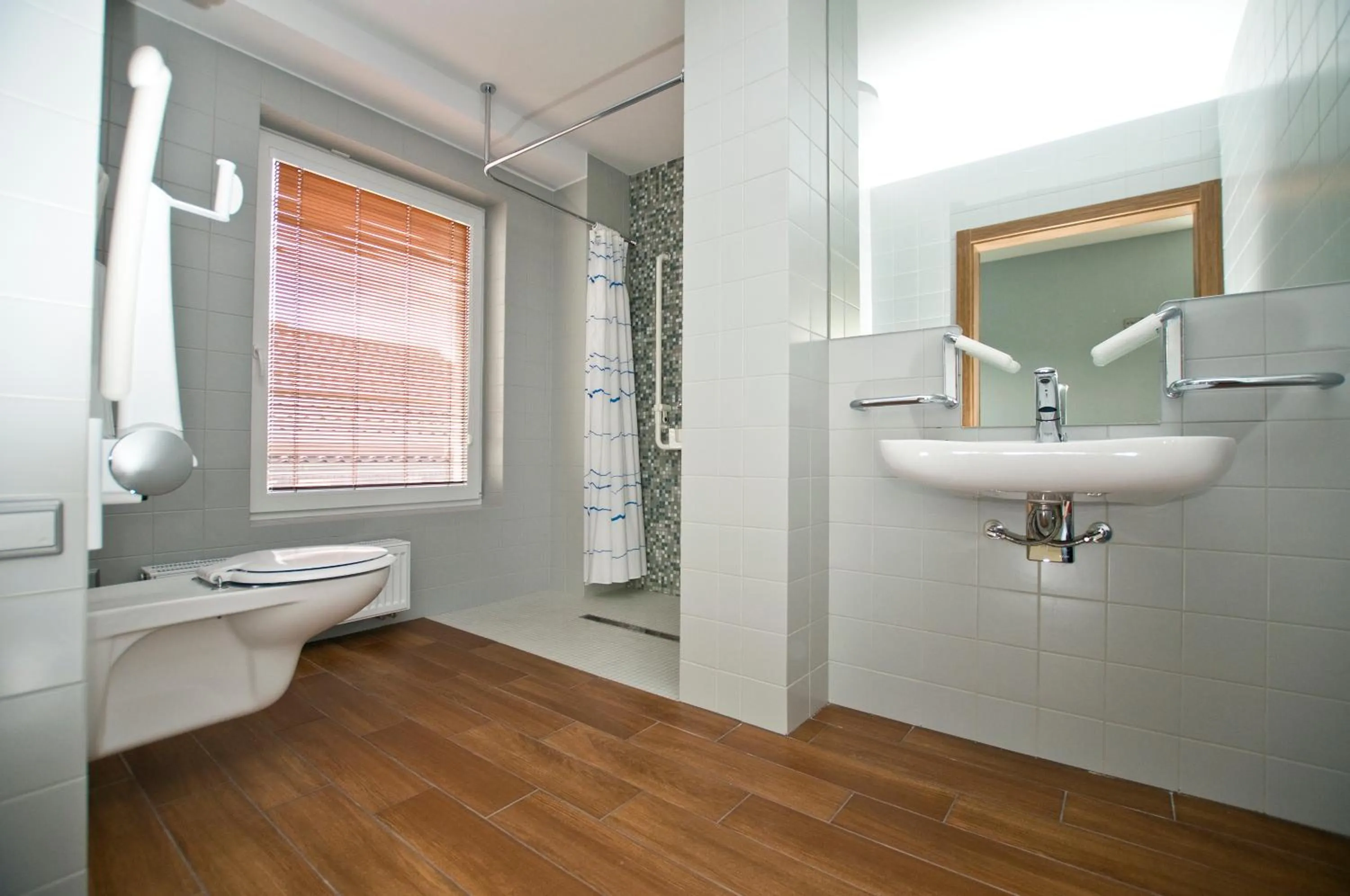 Bathroom in Hotel Morski