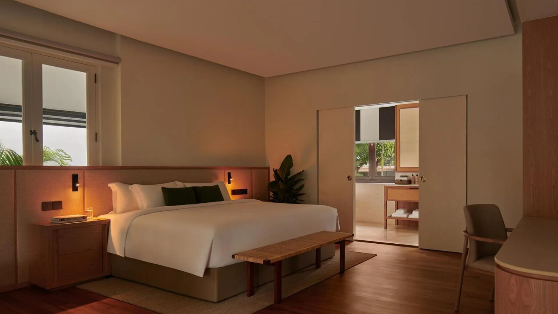 Bedroom, Bed in Amara Sanctuary Sentosa