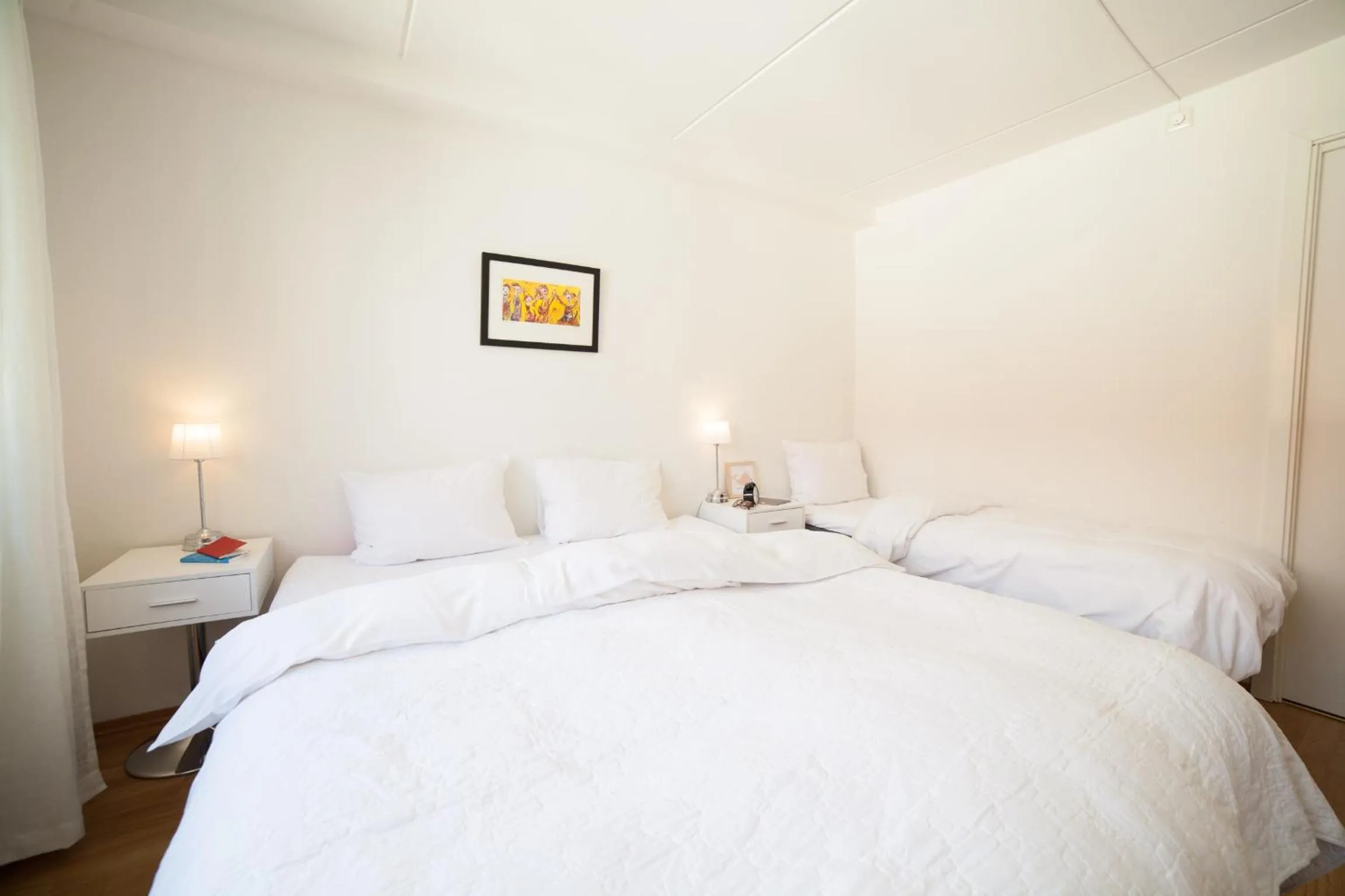 Bed in BJØRVIKA APARTMENTS, Teaterplassen, Oslo city center