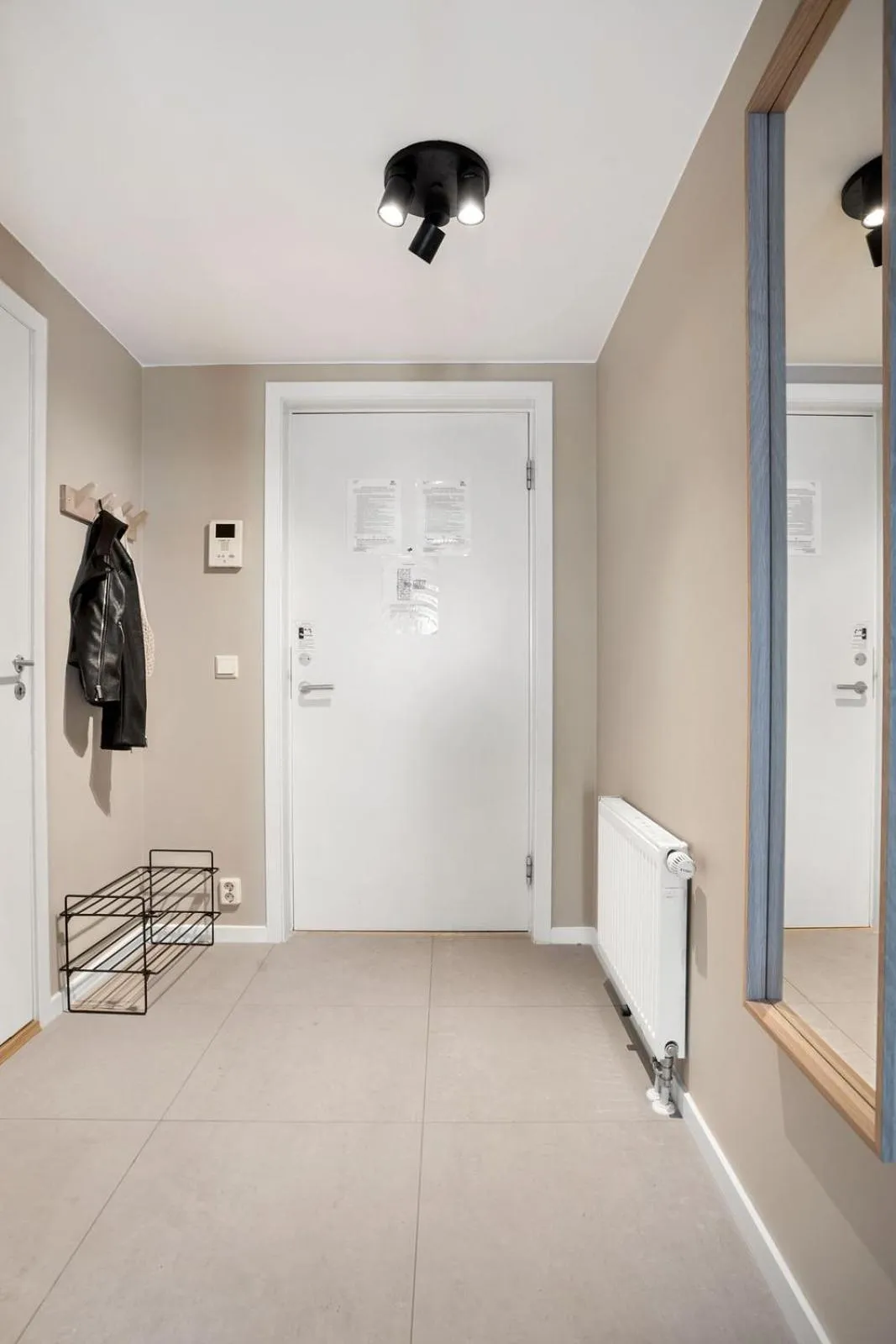 Facade/entrance in BJØRVIKA APARTMENTS, Teaterplassen, Oslo city center