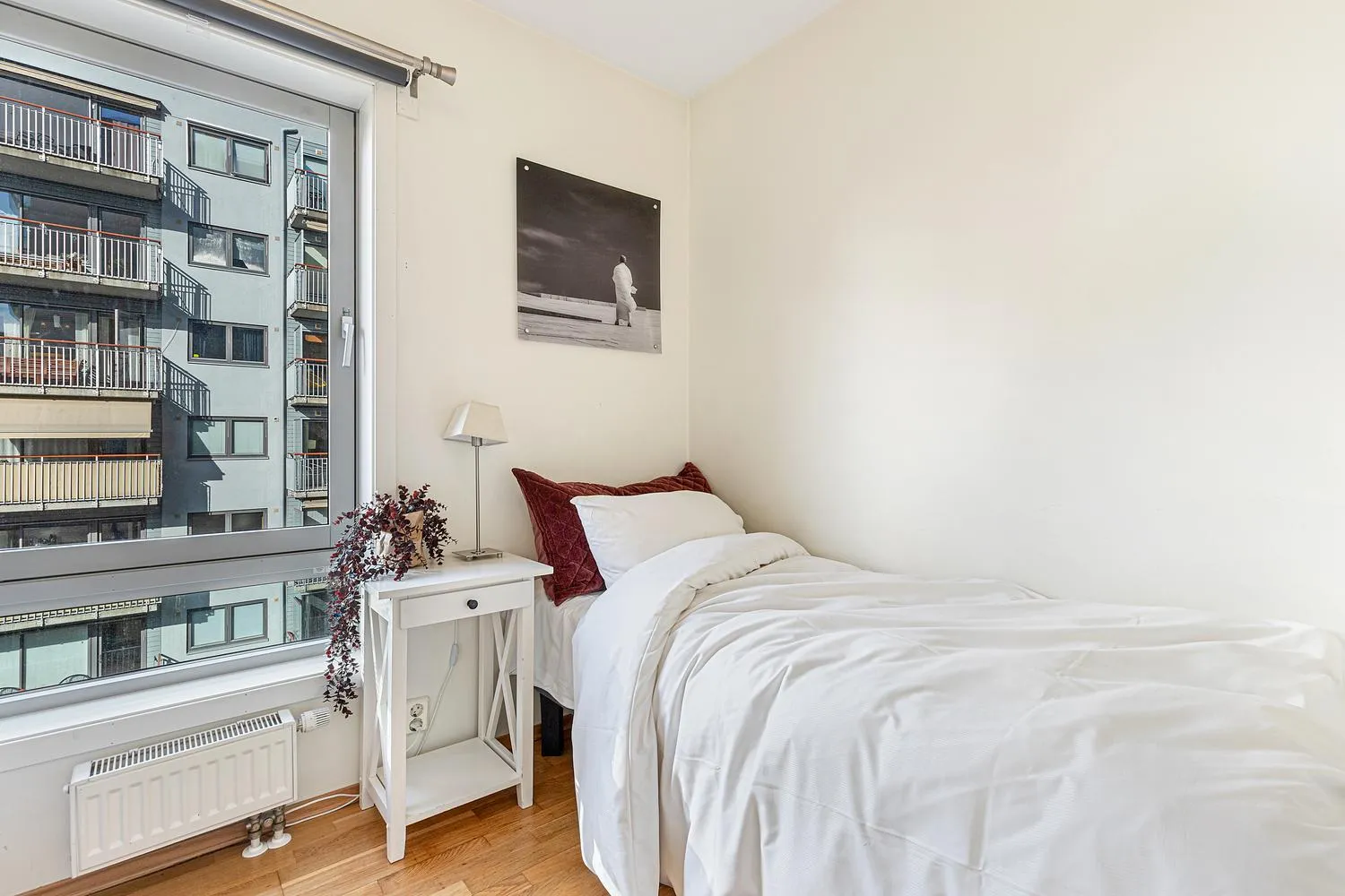 Bedroom, Bed in BJØRVIKA APARTMENTS, Teaterplassen, Oslo city center