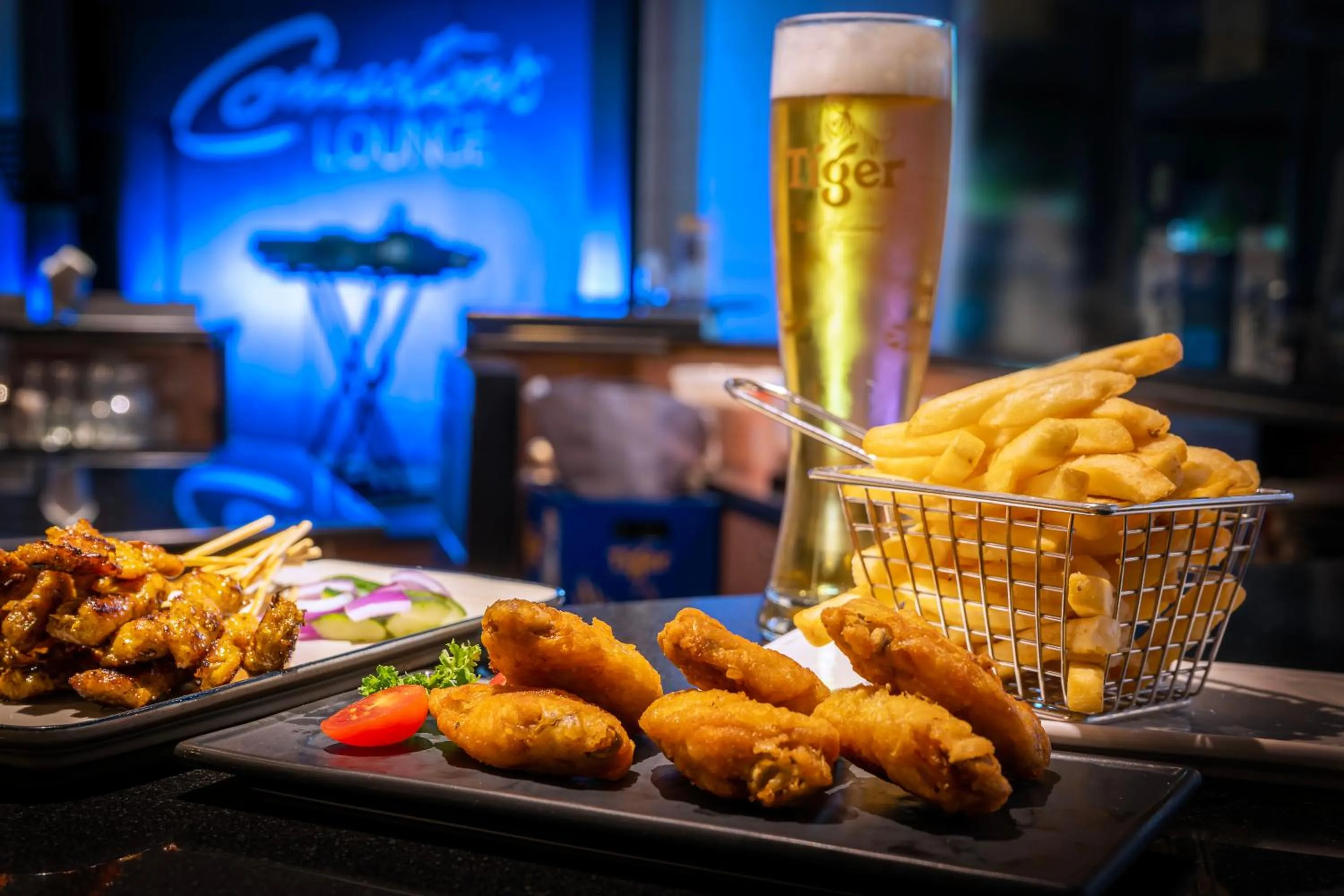 Food close-up in Copthorne King's Hotel Singapore