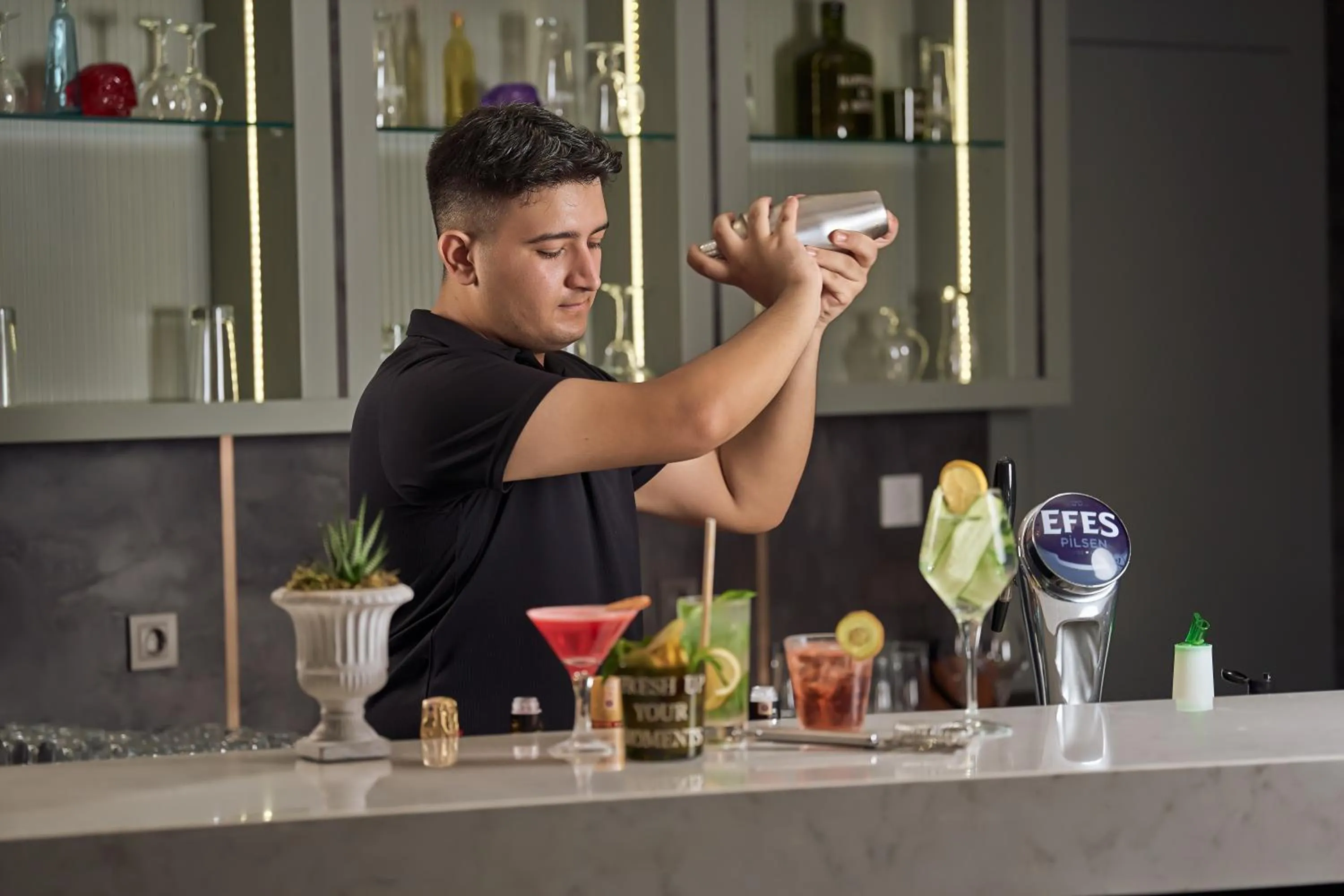 Lounge or bar in Elysee Rive Hotel
