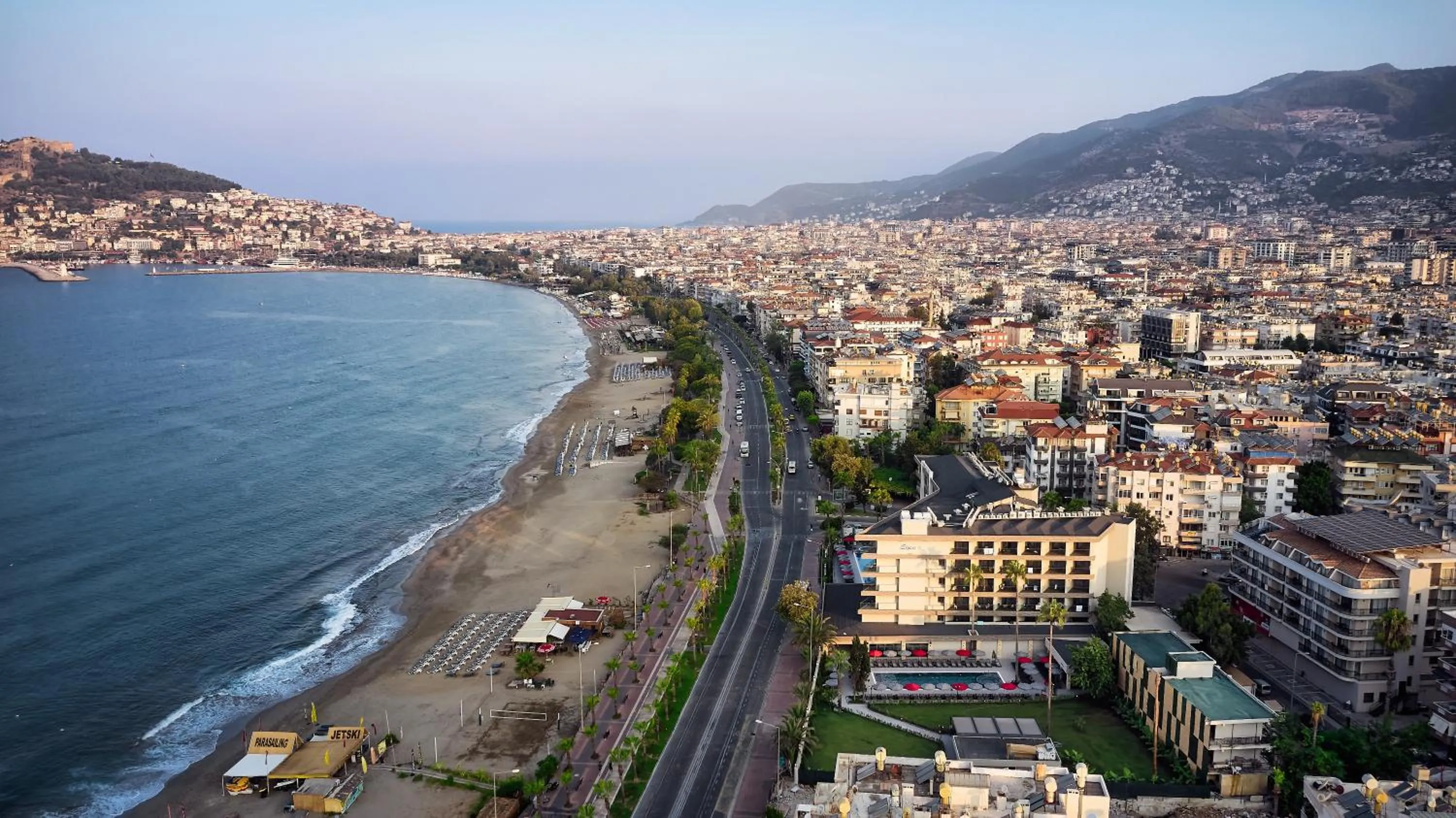 City view in Elysee Rive Hotel