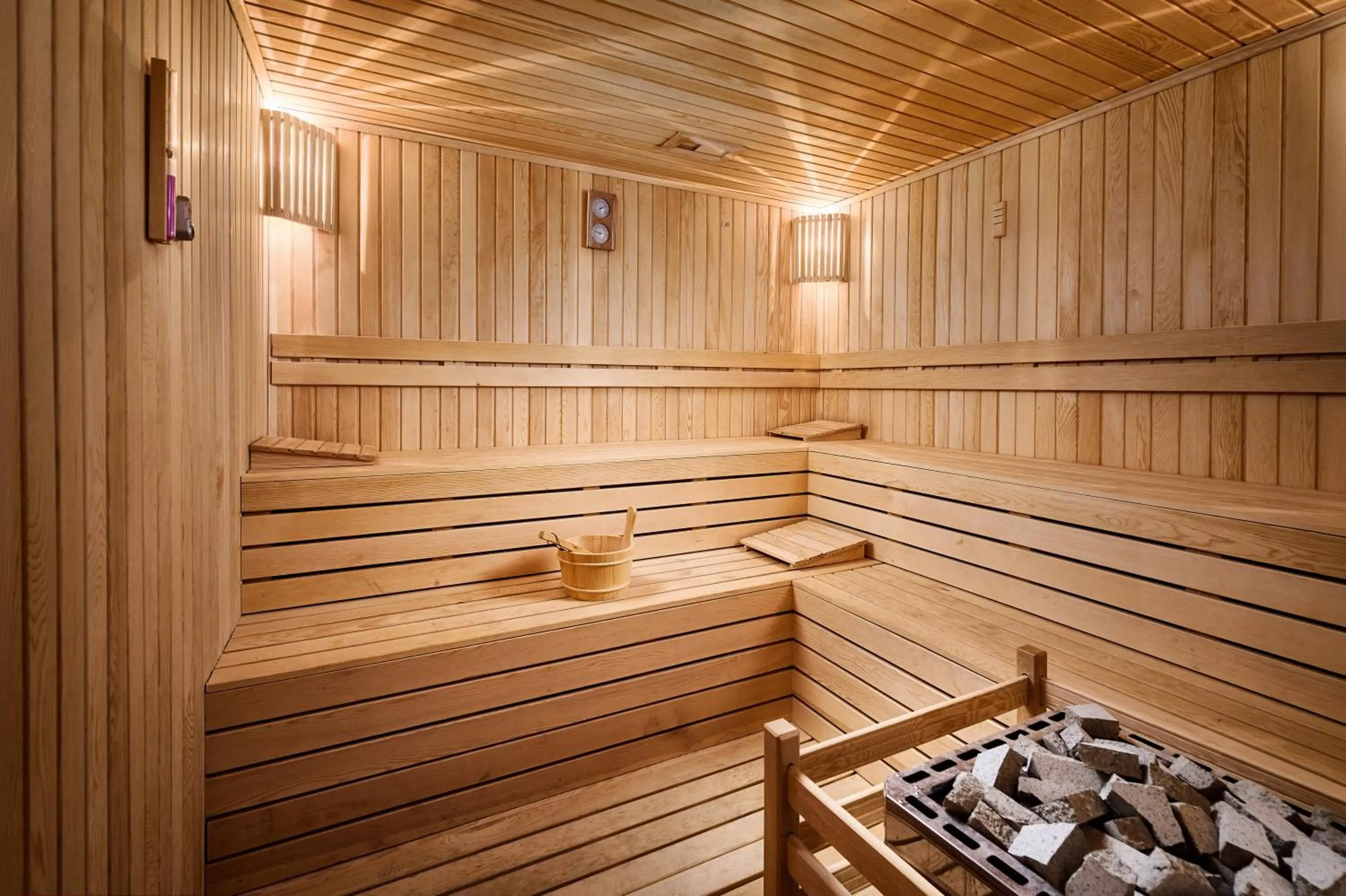 Sauna in Elysee Rive Hotel