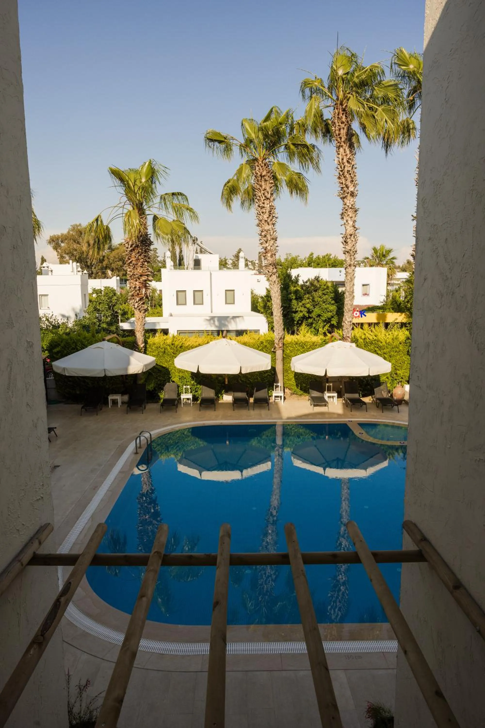 Pool view in Bitez Corner Boutique Hotel