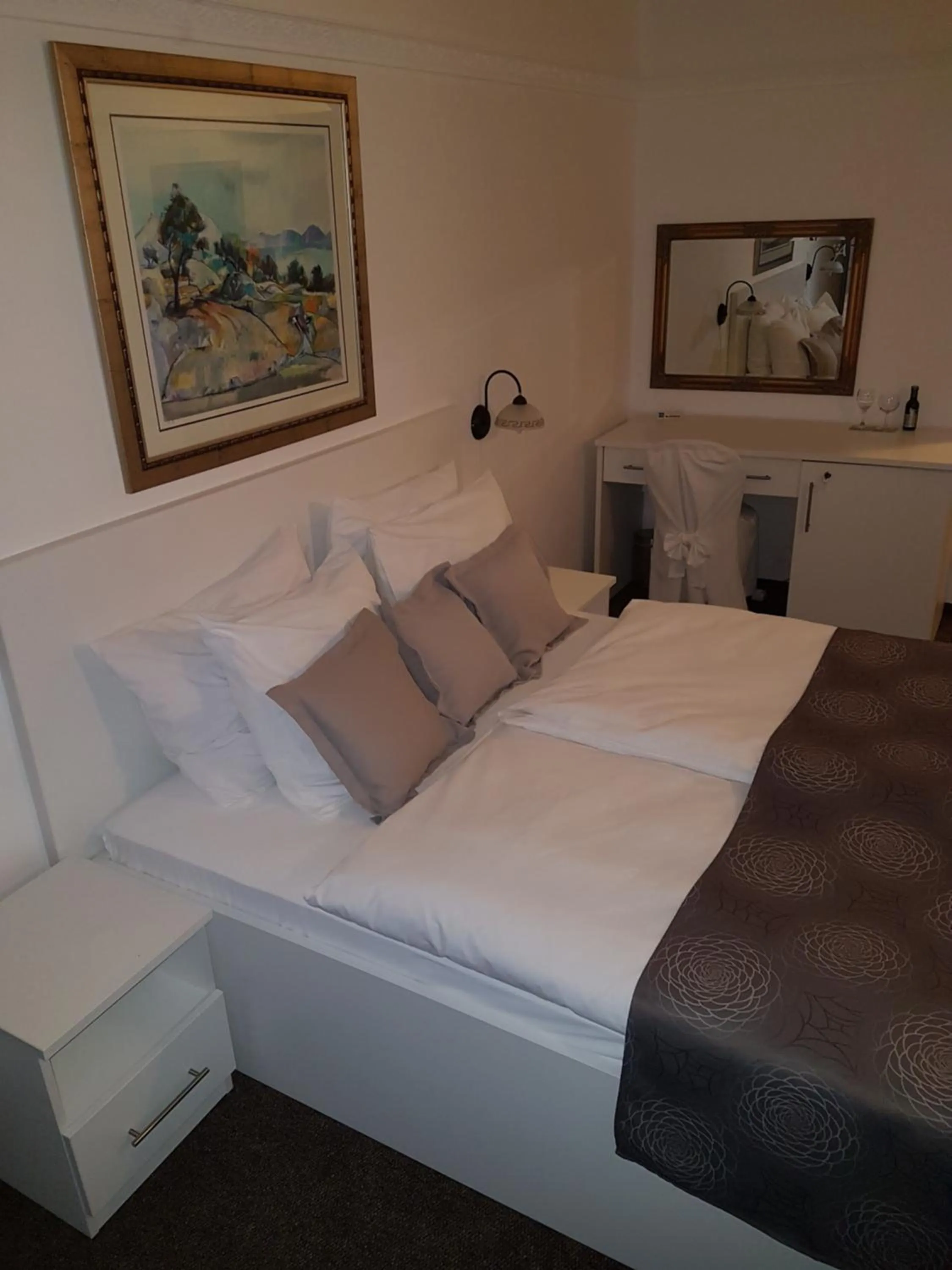 Bed in Hotel Argentum