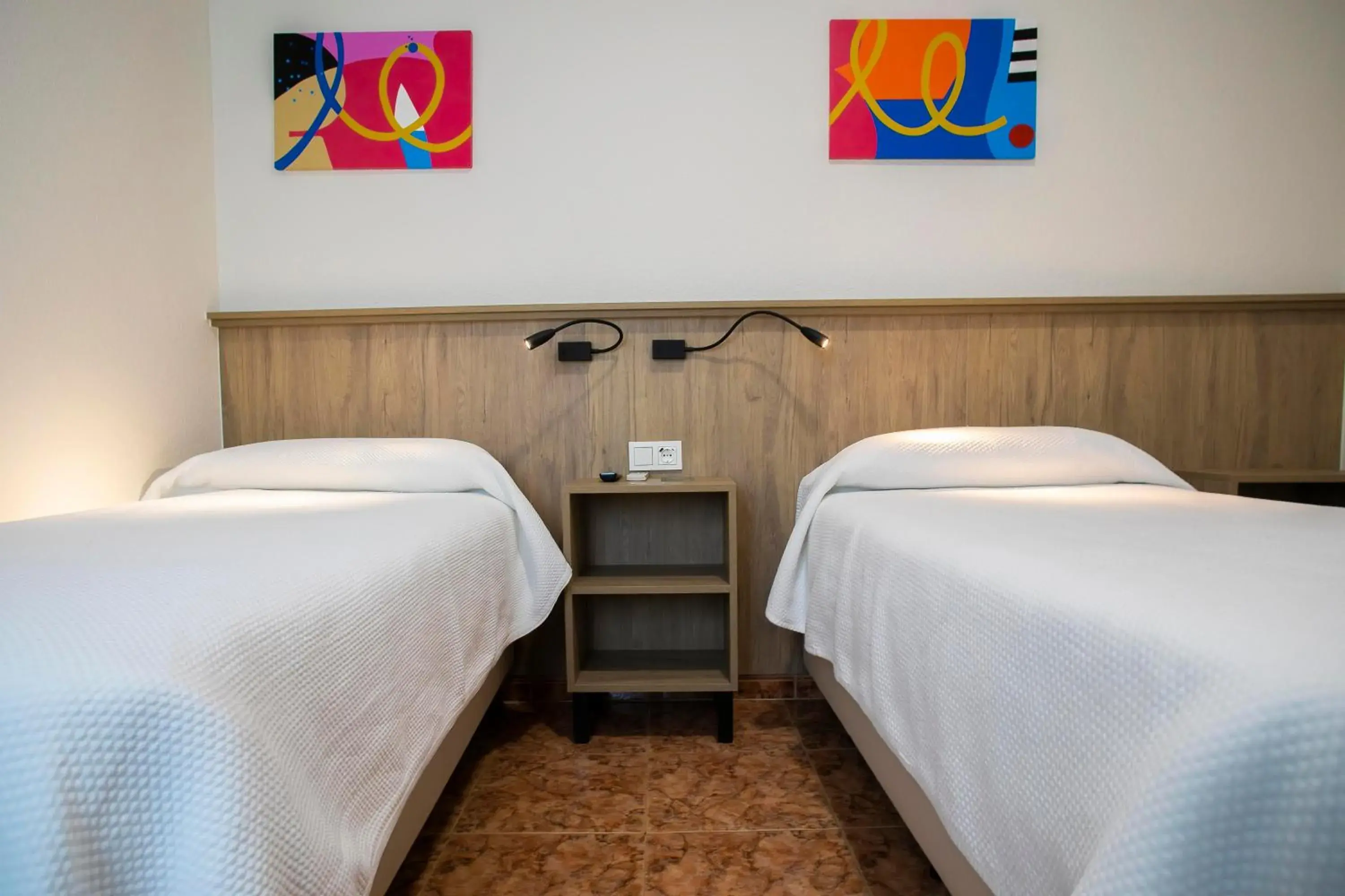 Bed in Pensión Dulces Sueños Bed in Pensión Dulces Sueños