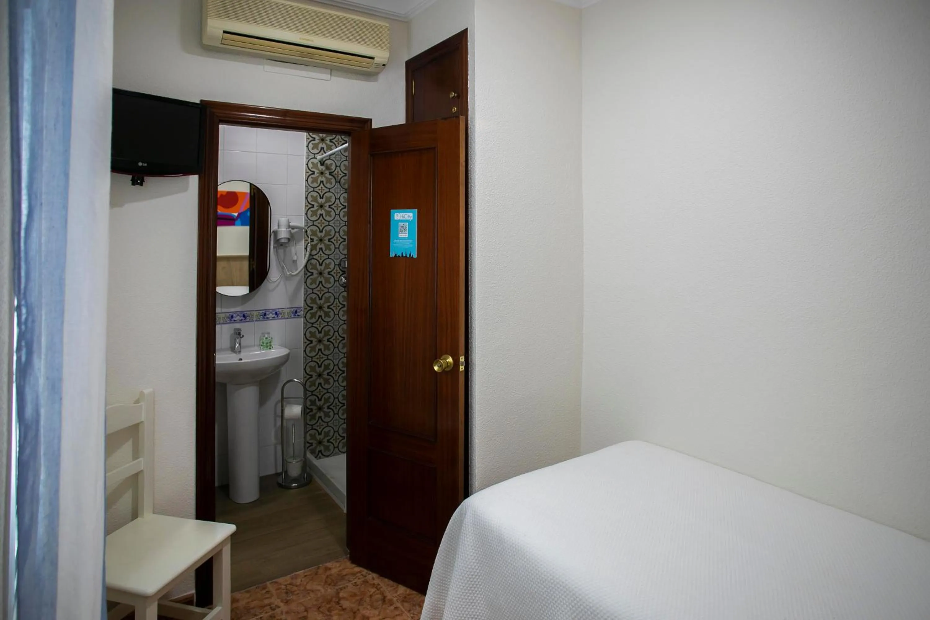 Bed in Pensión Dulces Sueños