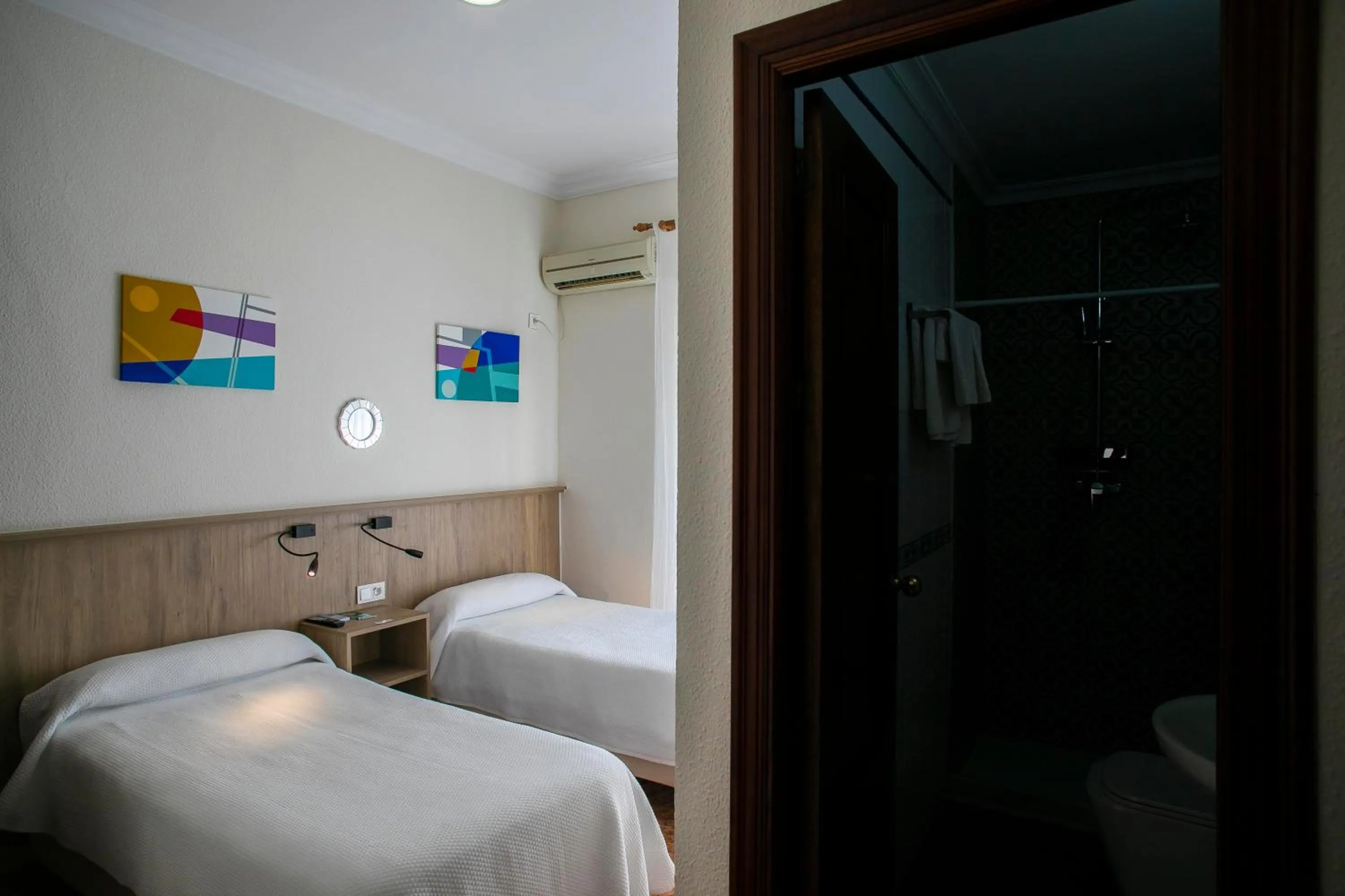 Bed in Pensión Dulces Sueños