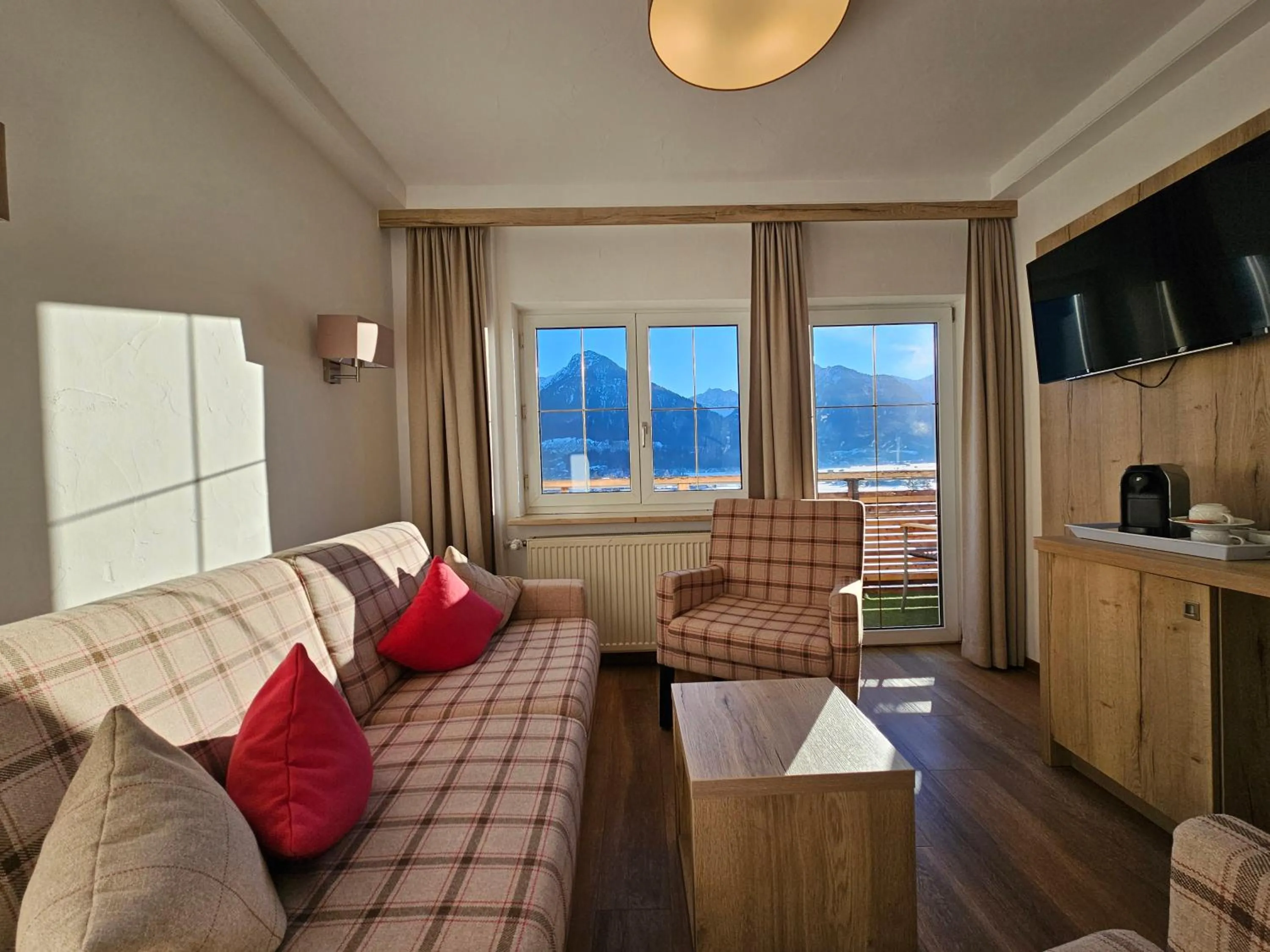 View (from property/room) in Naturhotel Café Waldesruhe