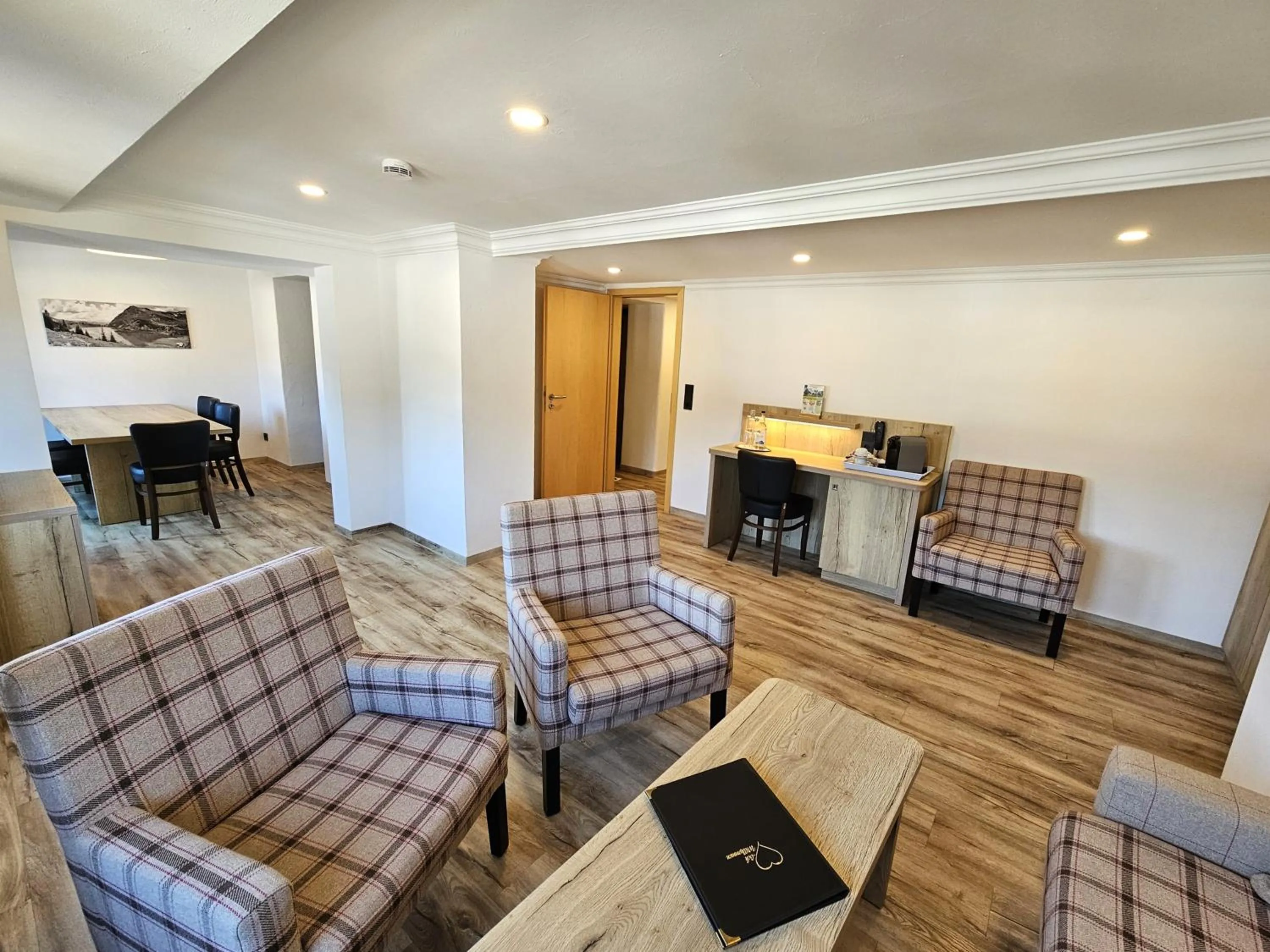 Living room in Naturhotel Café Waldesruhe