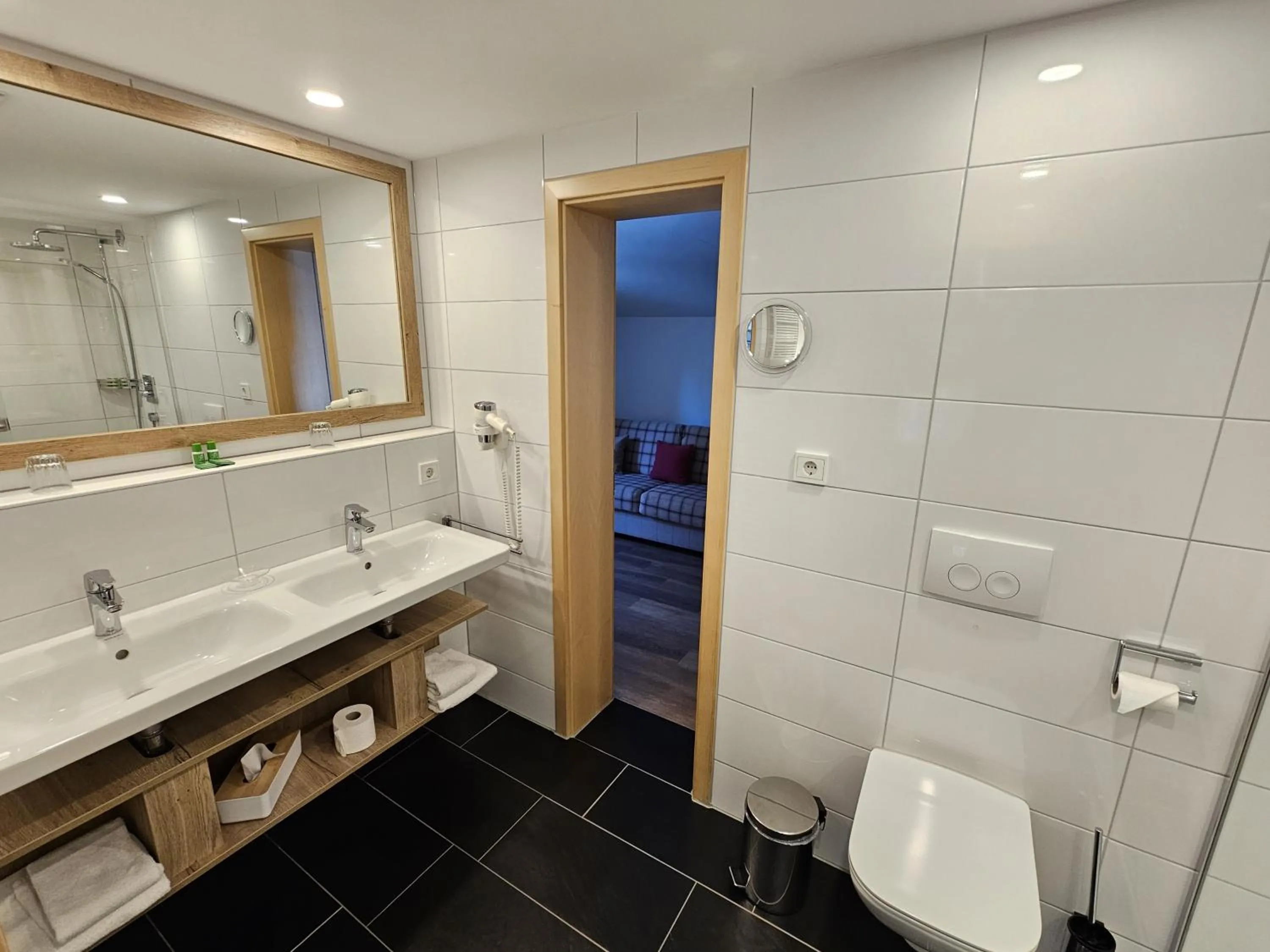 Shower in Naturhotel Café Waldesruhe