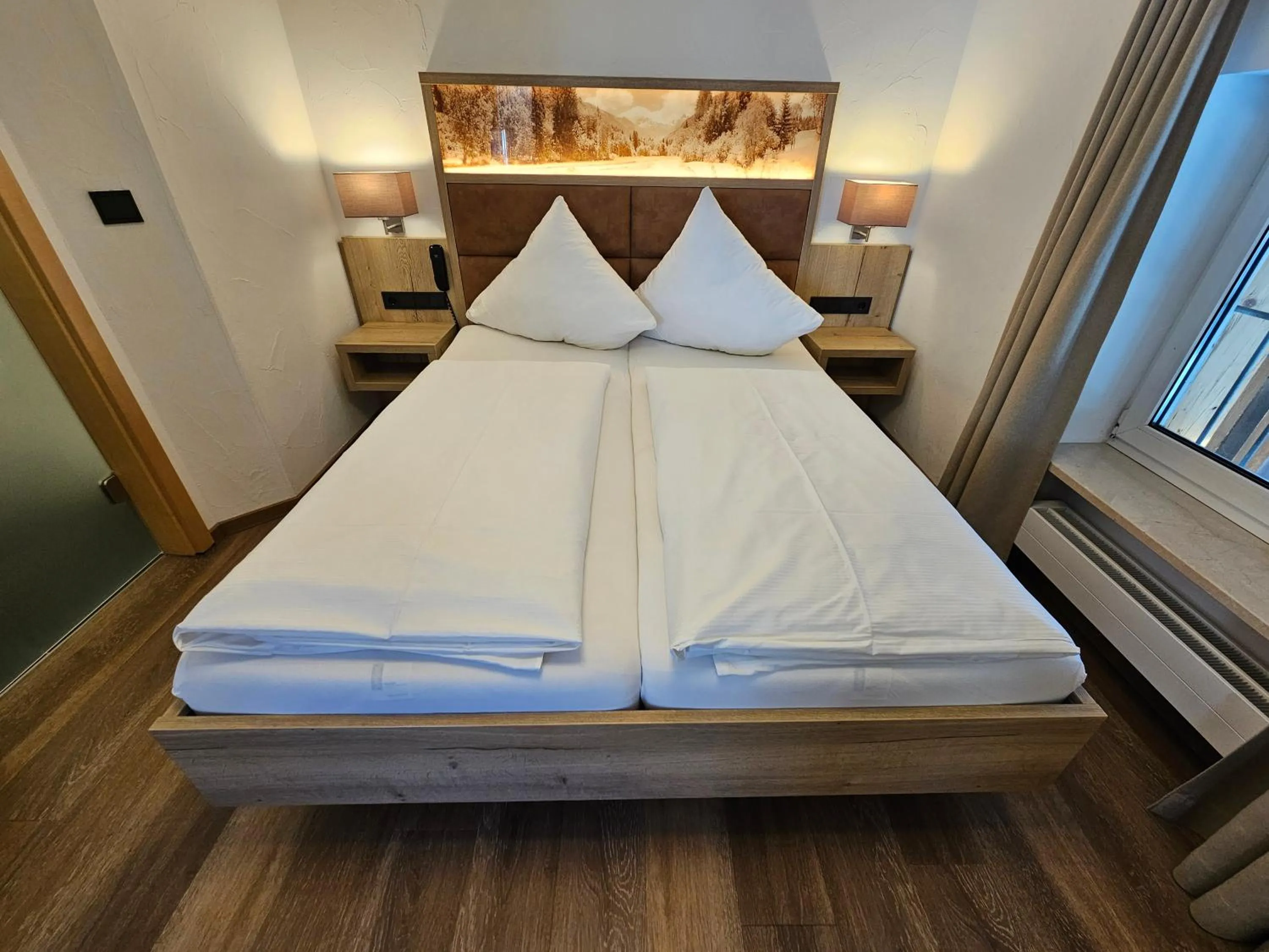 Bedroom, Bed in Naturhotel Café Waldesruhe