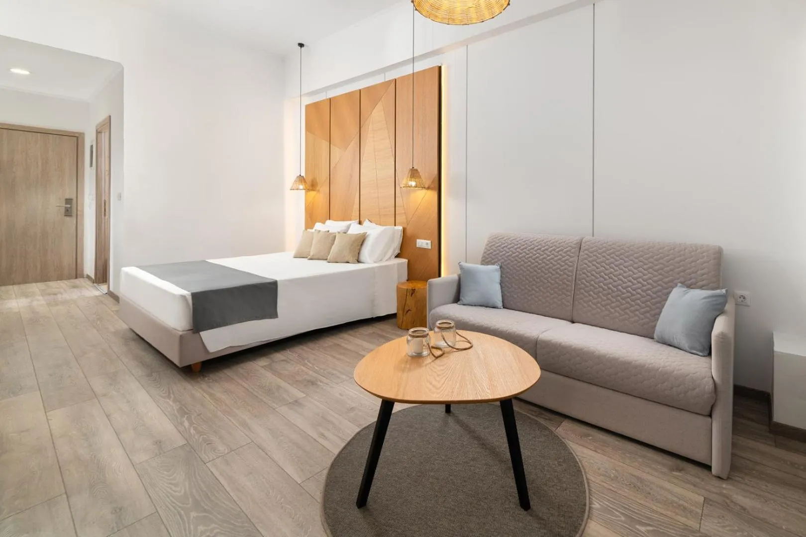 Bedroom, Bed in Paralos Rodos Lifestyle