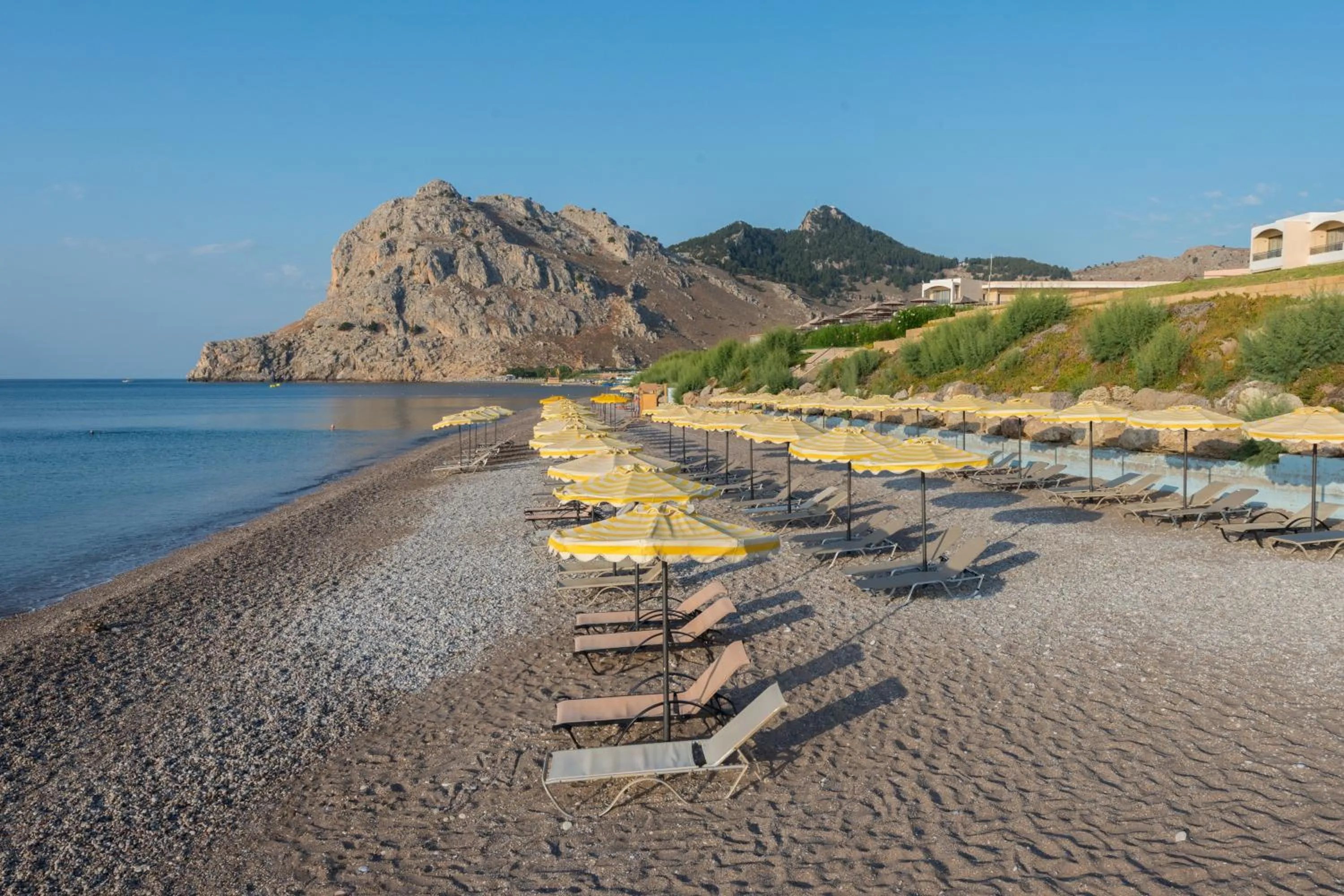 Beach in Paralos Rodos Lifestyle