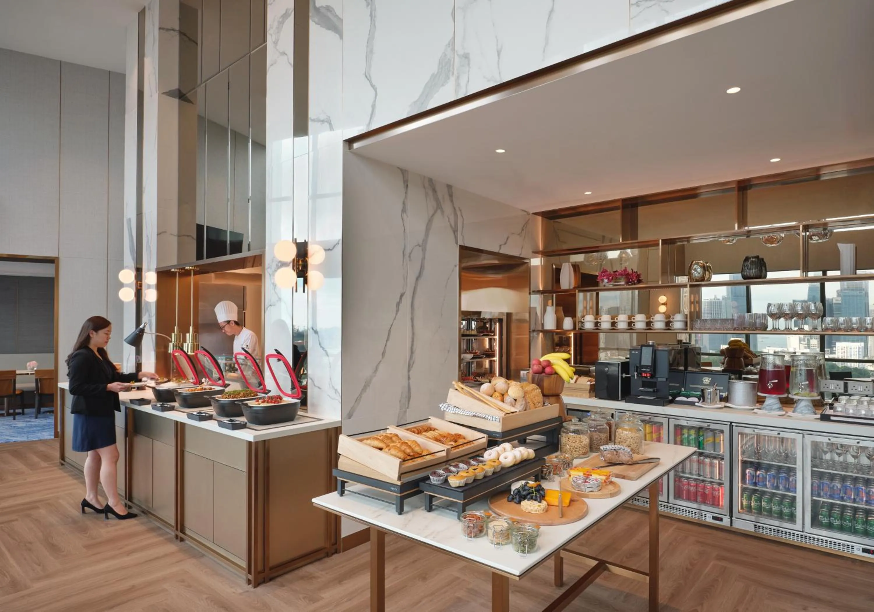 Lounge or bar in Grand Copthorne Waterfront