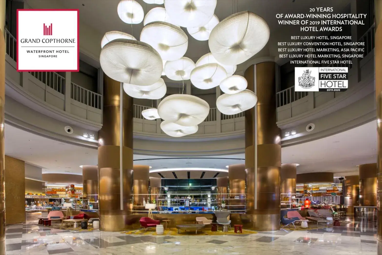 Lobby or reception in Grand Copthorne Waterfront Lobby or reception in Grand Copthorne Waterfront