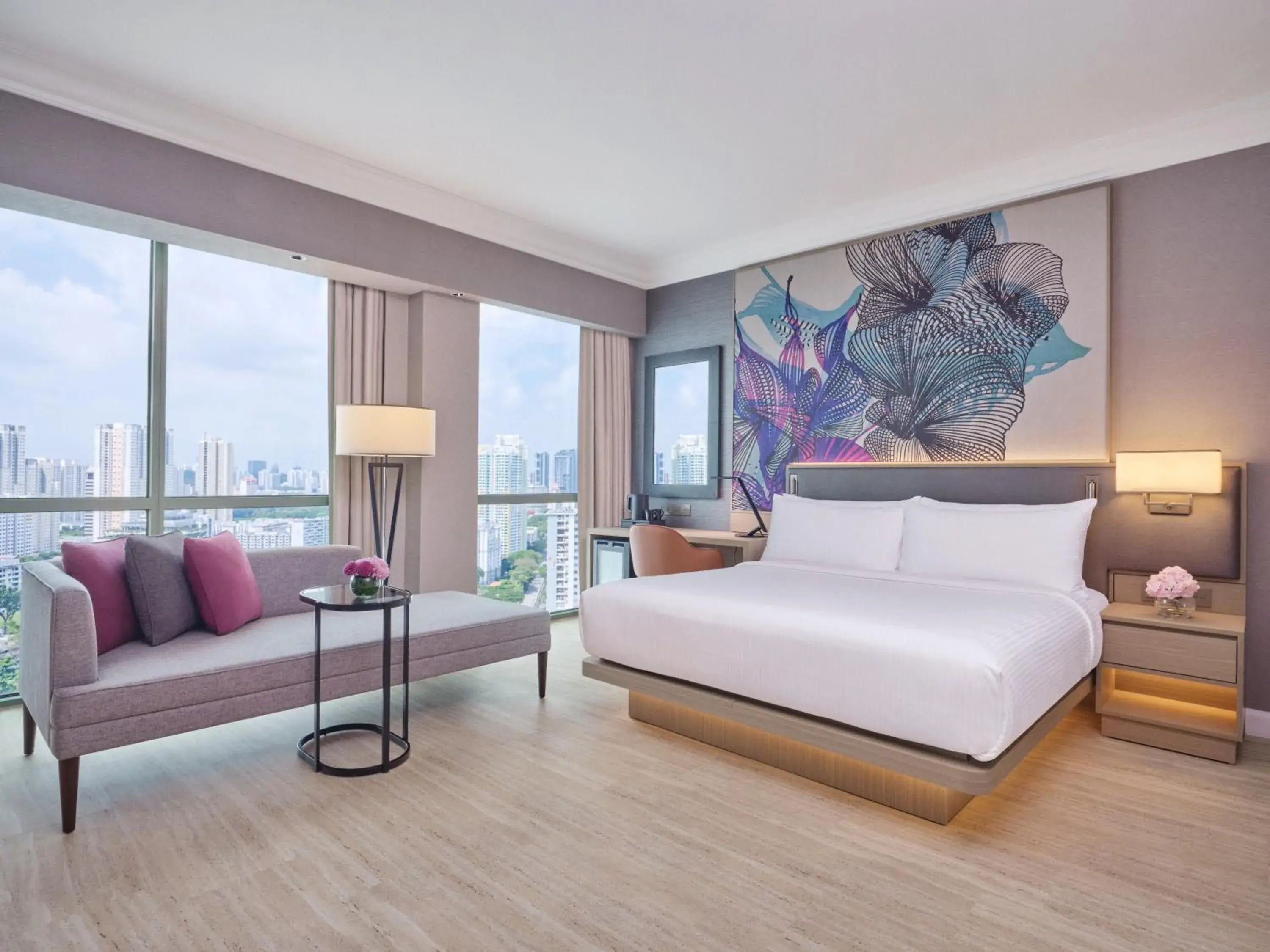 Bed in Grand Copthorne Waterfront Bed in Grand Copthorne Waterfront