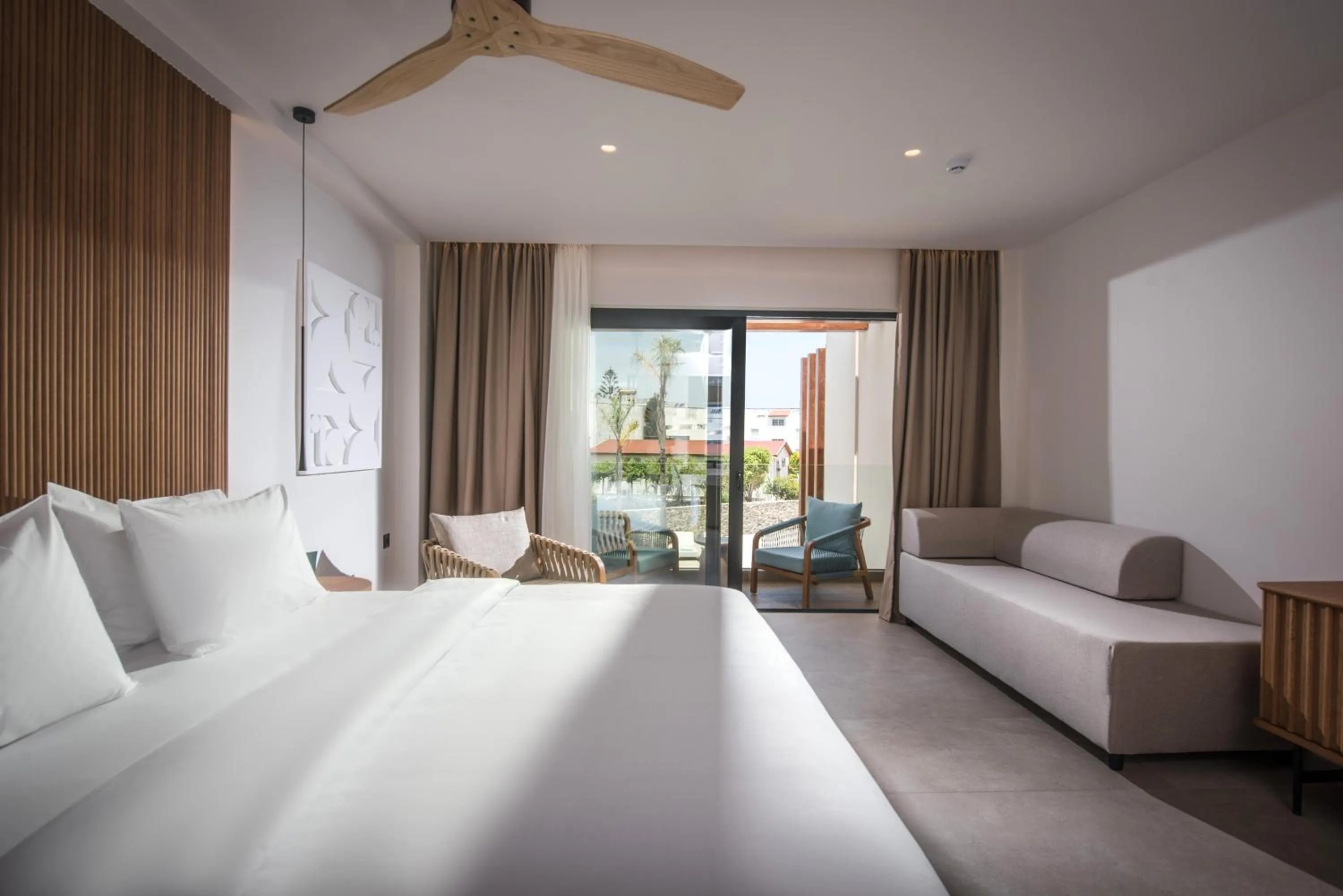 Photo of the whole room, Bed in Noble Hotel & Suites - Adults Only