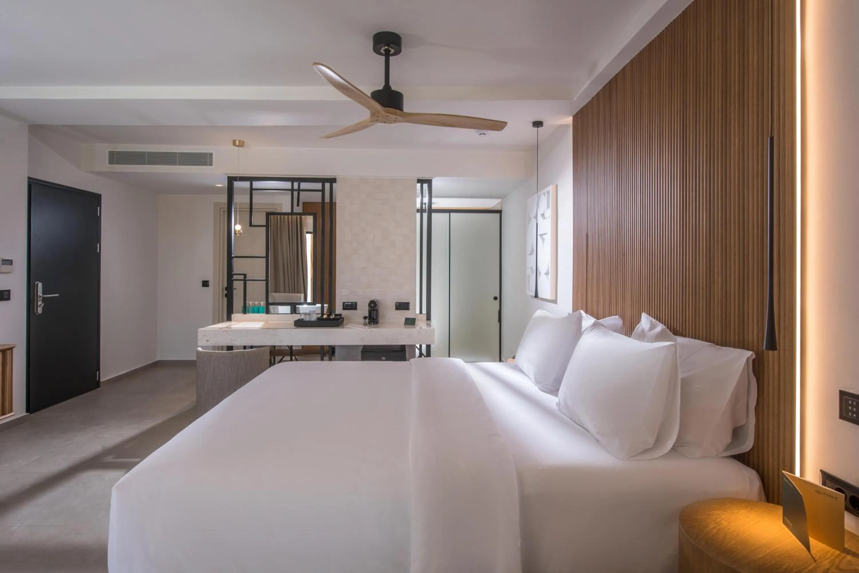 Photo of the whole room, Bed in Noble Hotel & Suites - Adults Only