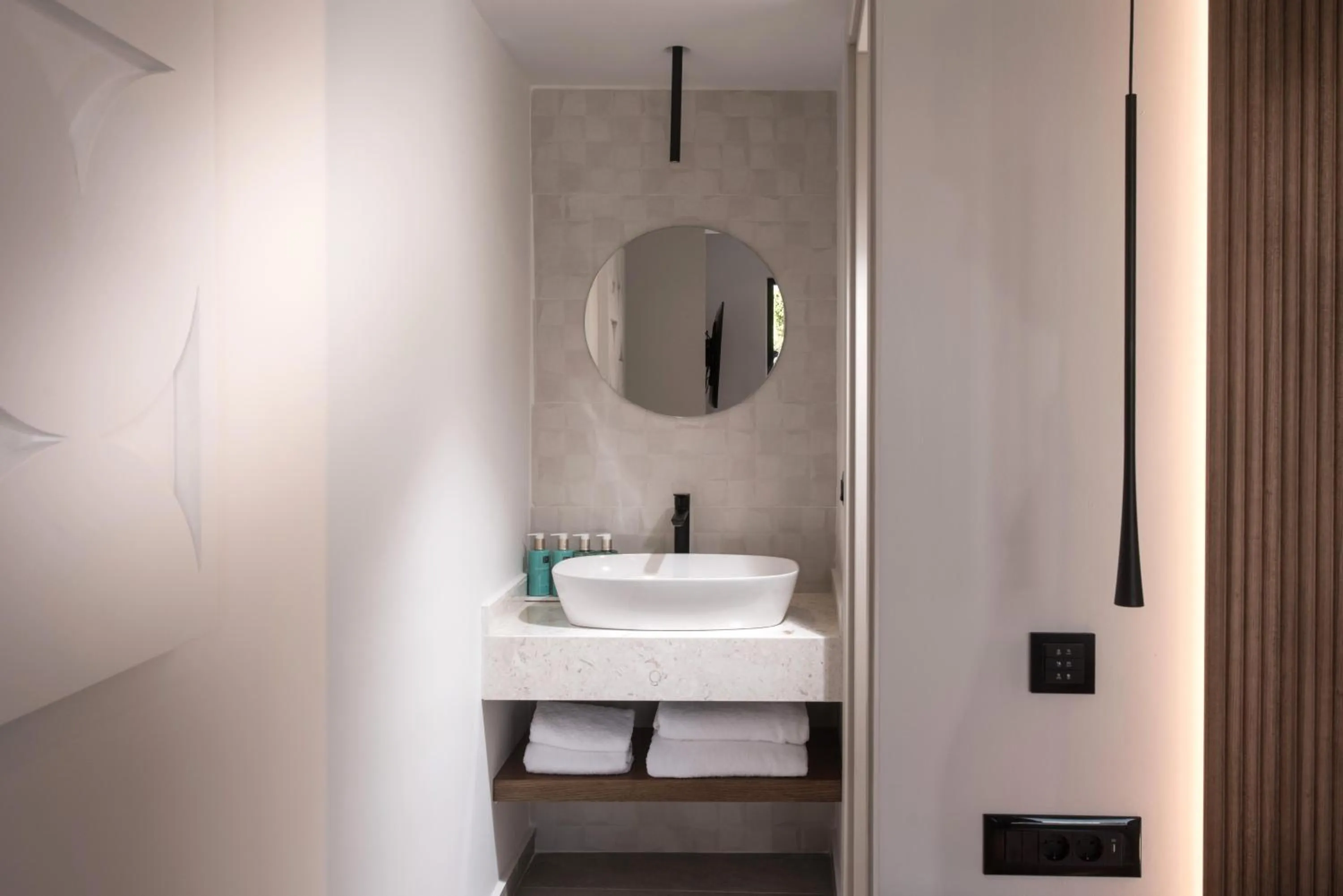 Bathroom in Noble Hotel & Suites - Adults Only