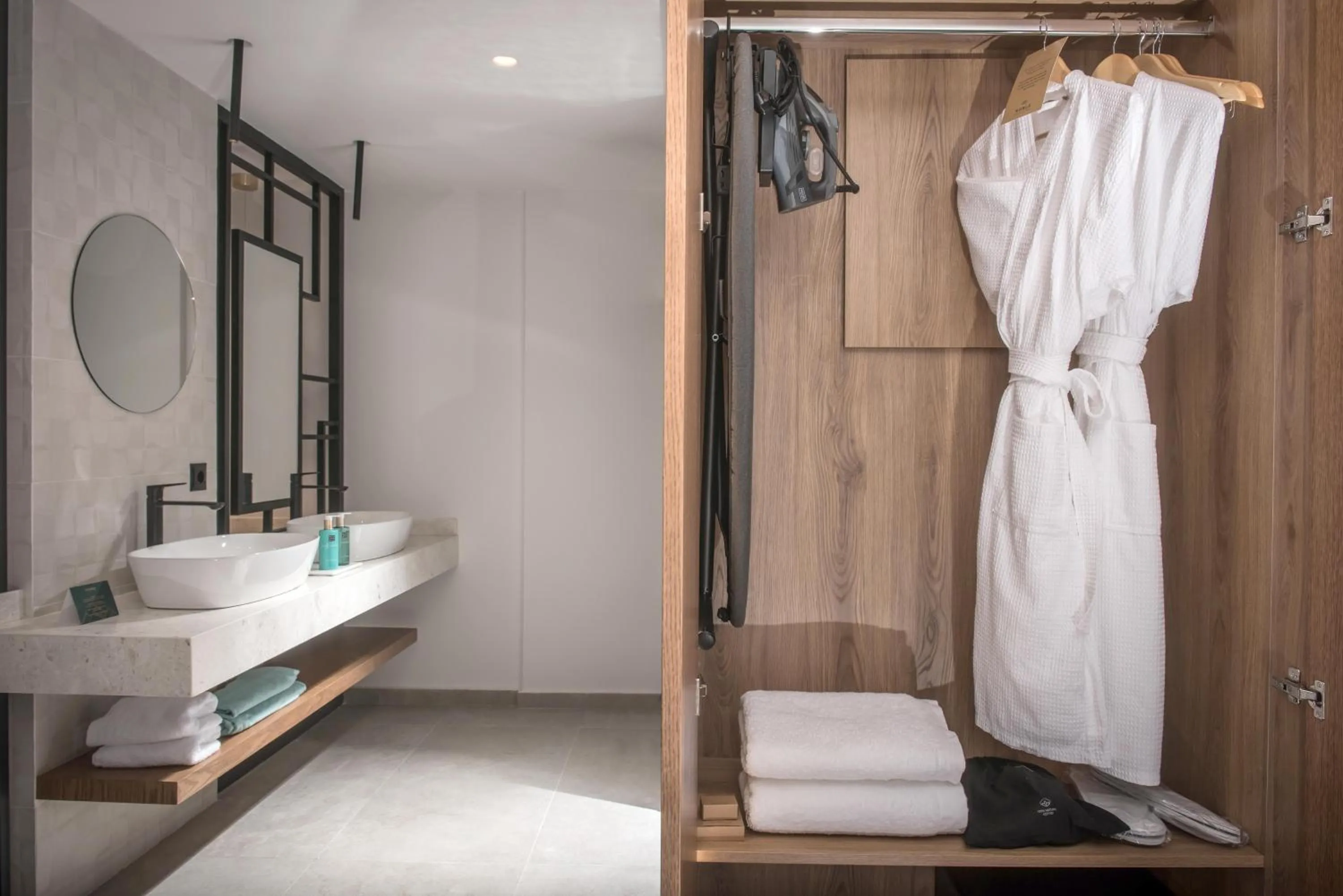 Bathroom in Noble Hotel & Suites - Adults Only