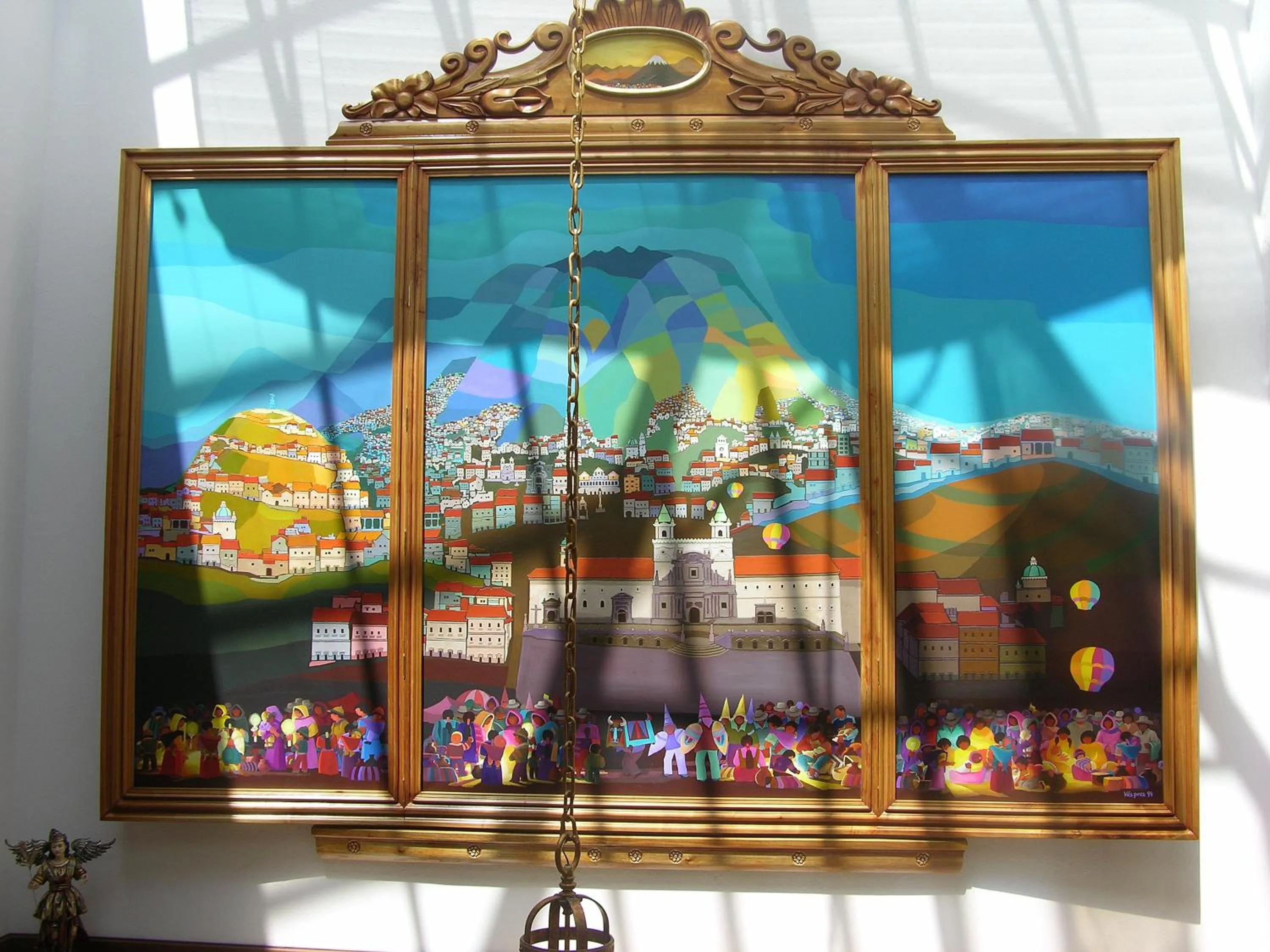 Decorative detail in Hotel El Relicario Del Carmen