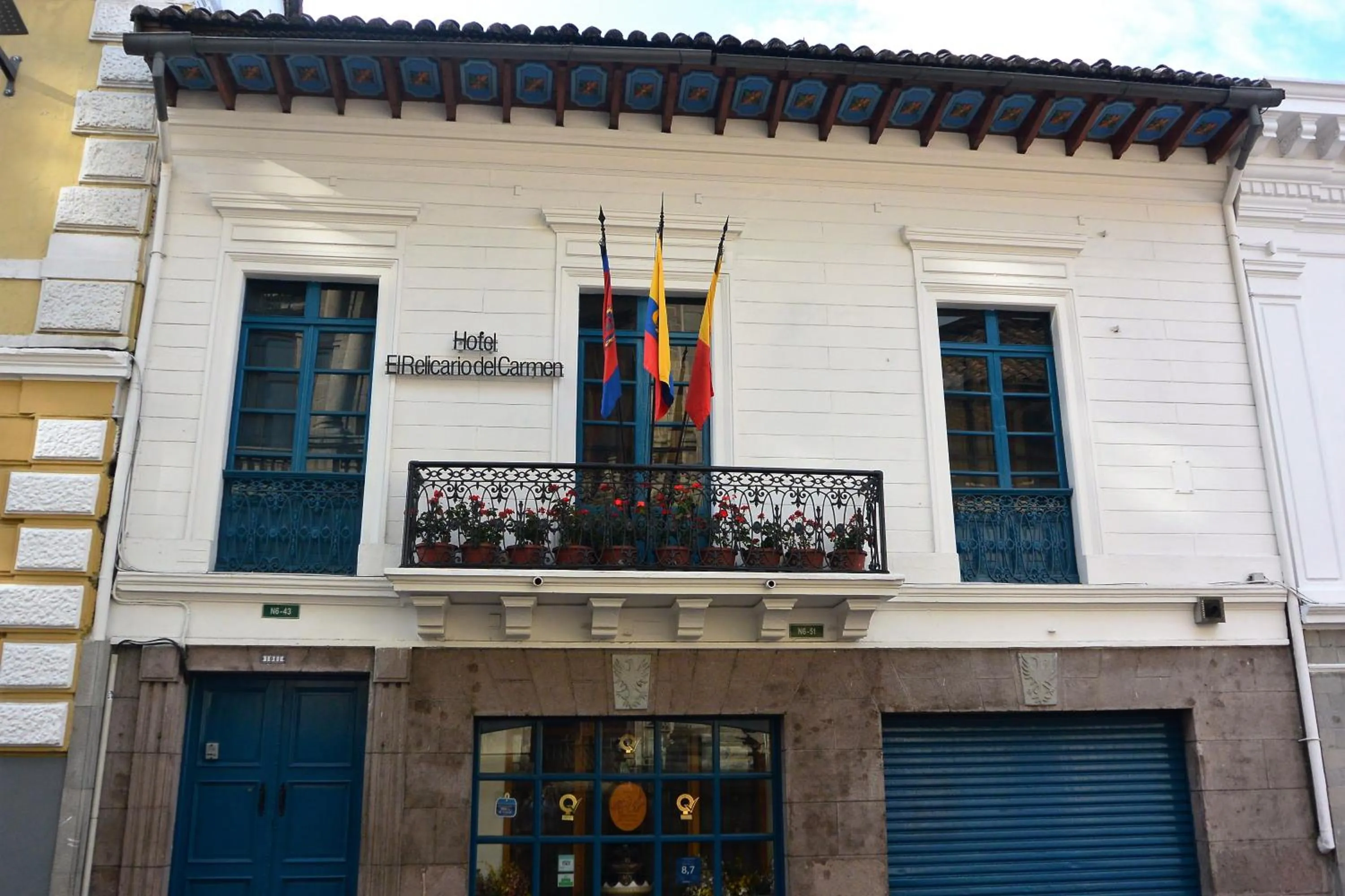 Facade/entrance in Hotel El Relicario Del Carmen