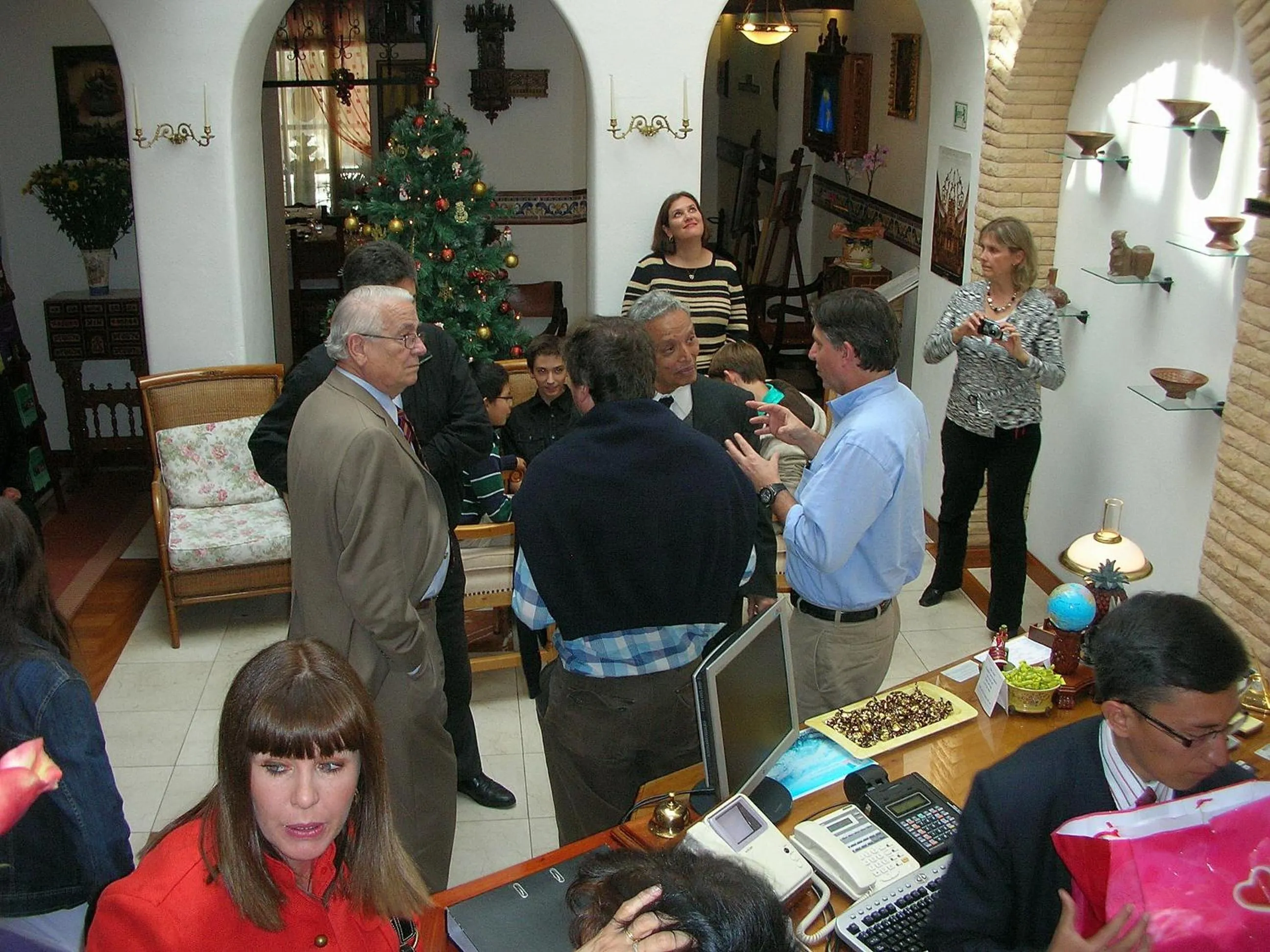 Lobby or reception in Hotel El Relicario Del Carmen
