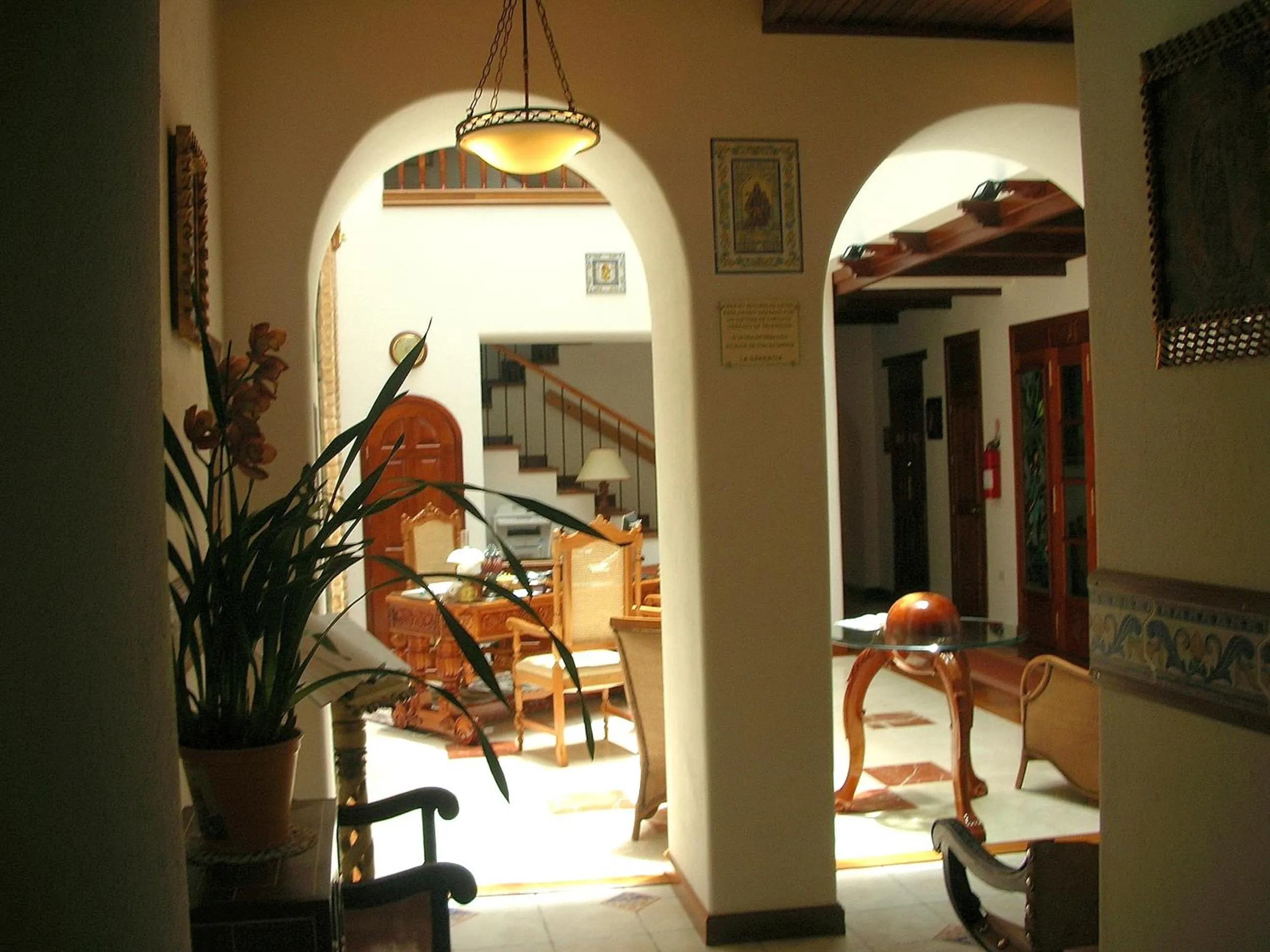 Lobby or reception in Hotel El Relicario Del Carmen