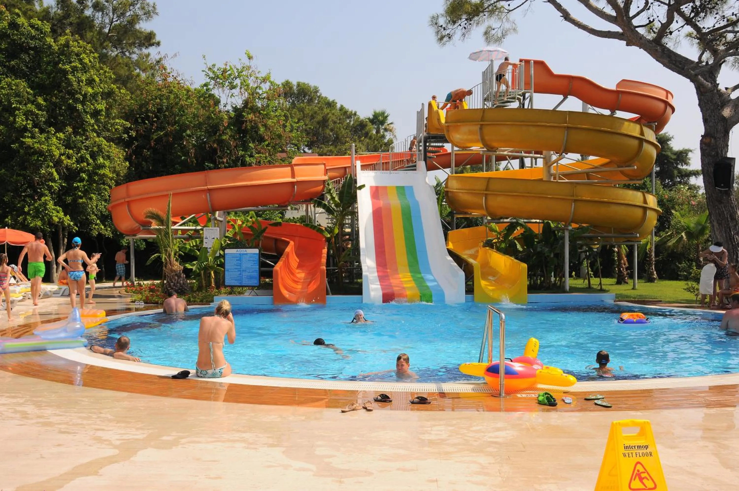 Aqua park in Club Boran Mare Beach - All Inclusive