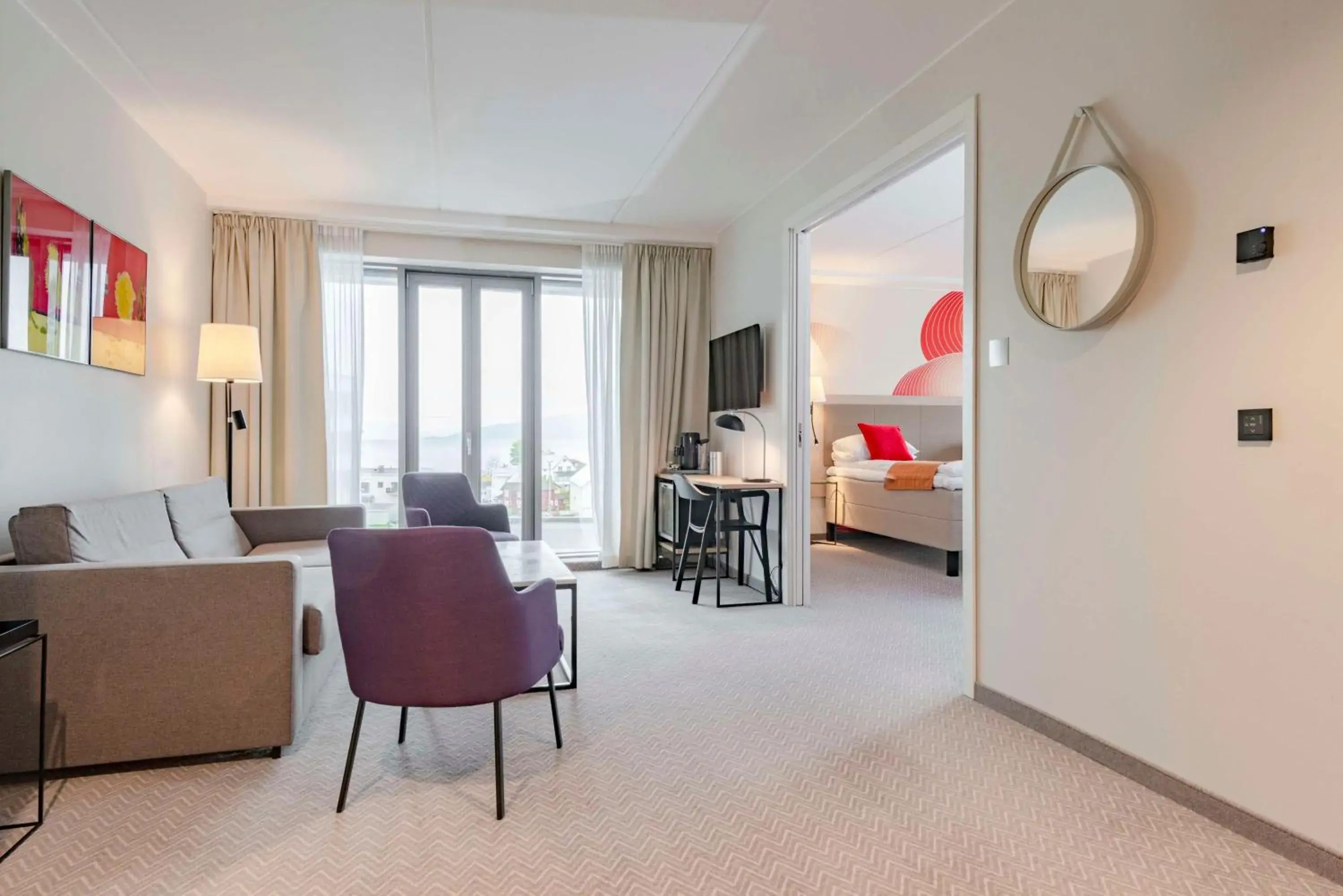 Bedroom in Scandic Meyergården Bedroom in Scandic Meyergården