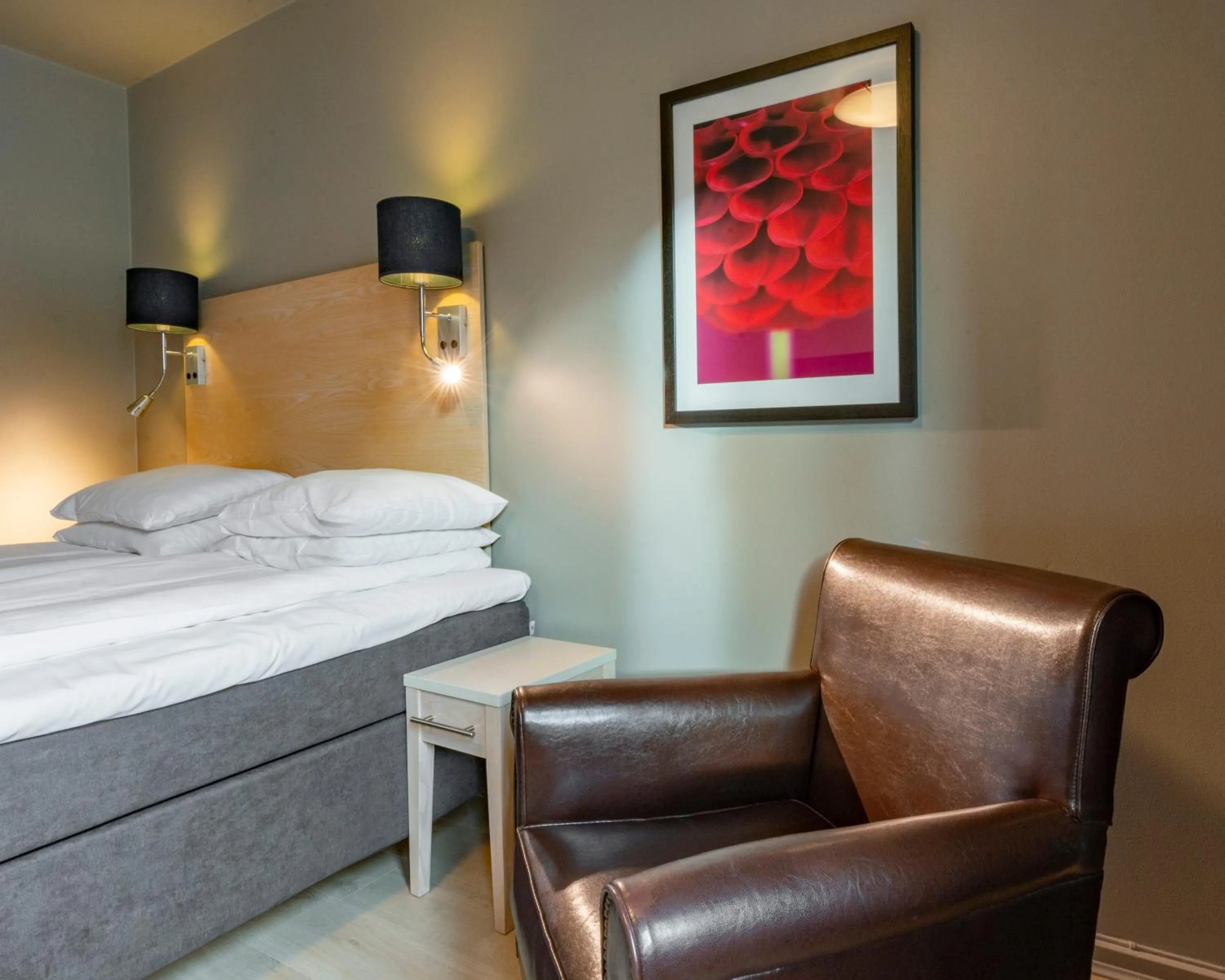 Bed in Scandic Meyergården