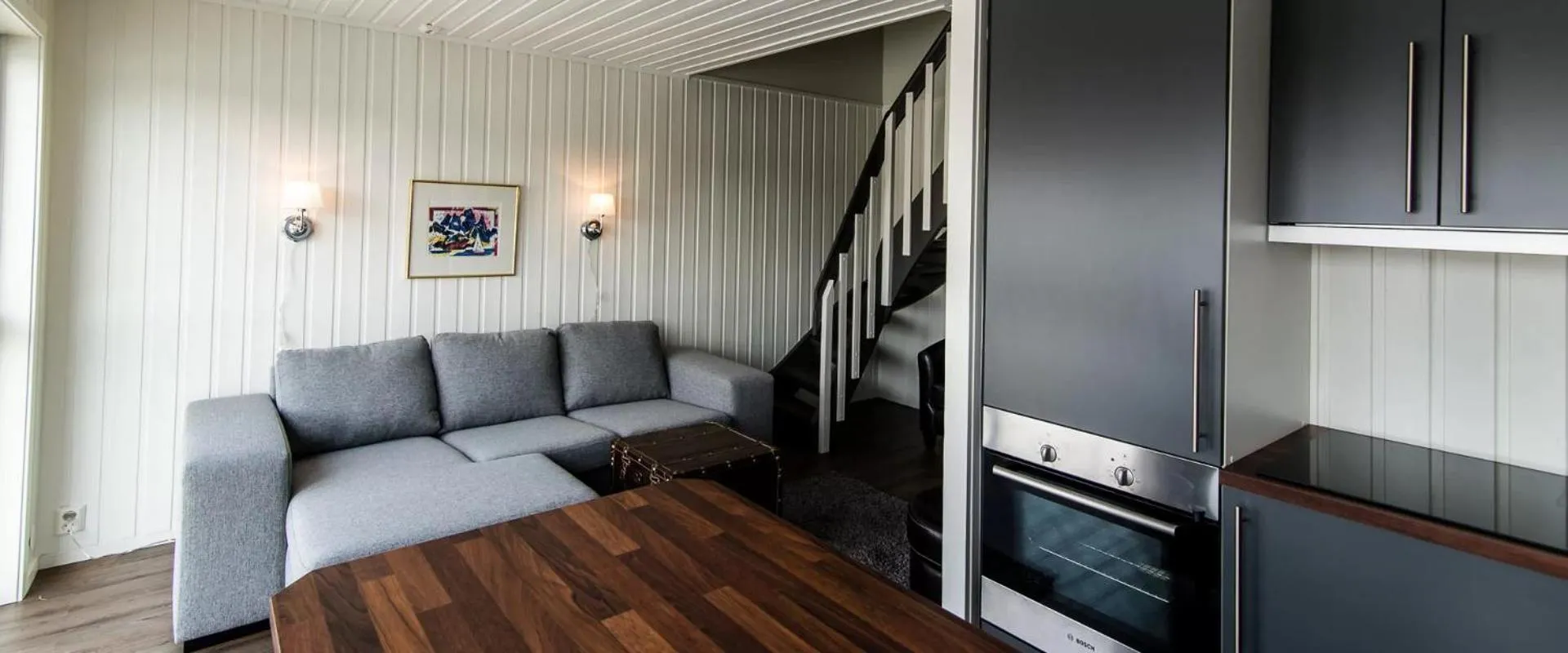 Living room in Vesterålen Resort & Kysthotell