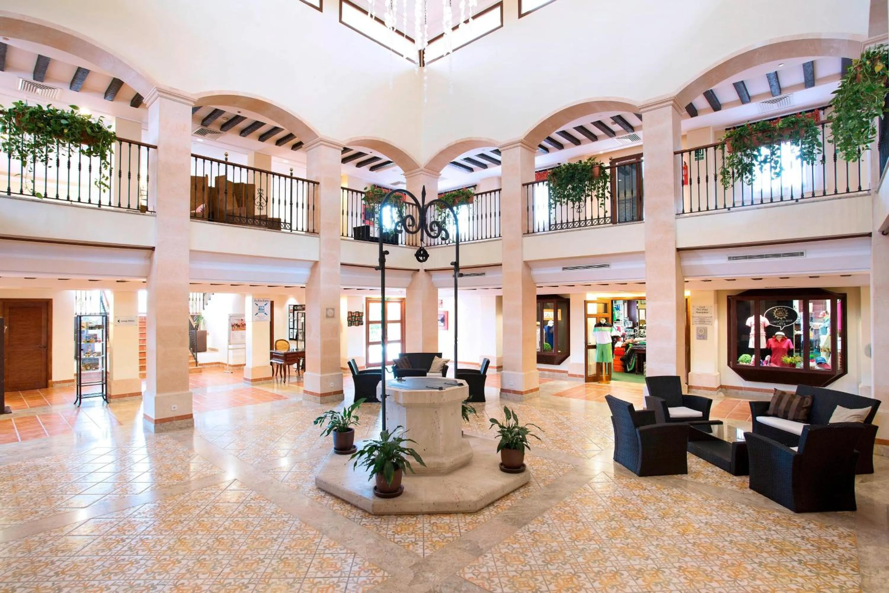 Lobby or reception in Marriott’s Club Son Antem