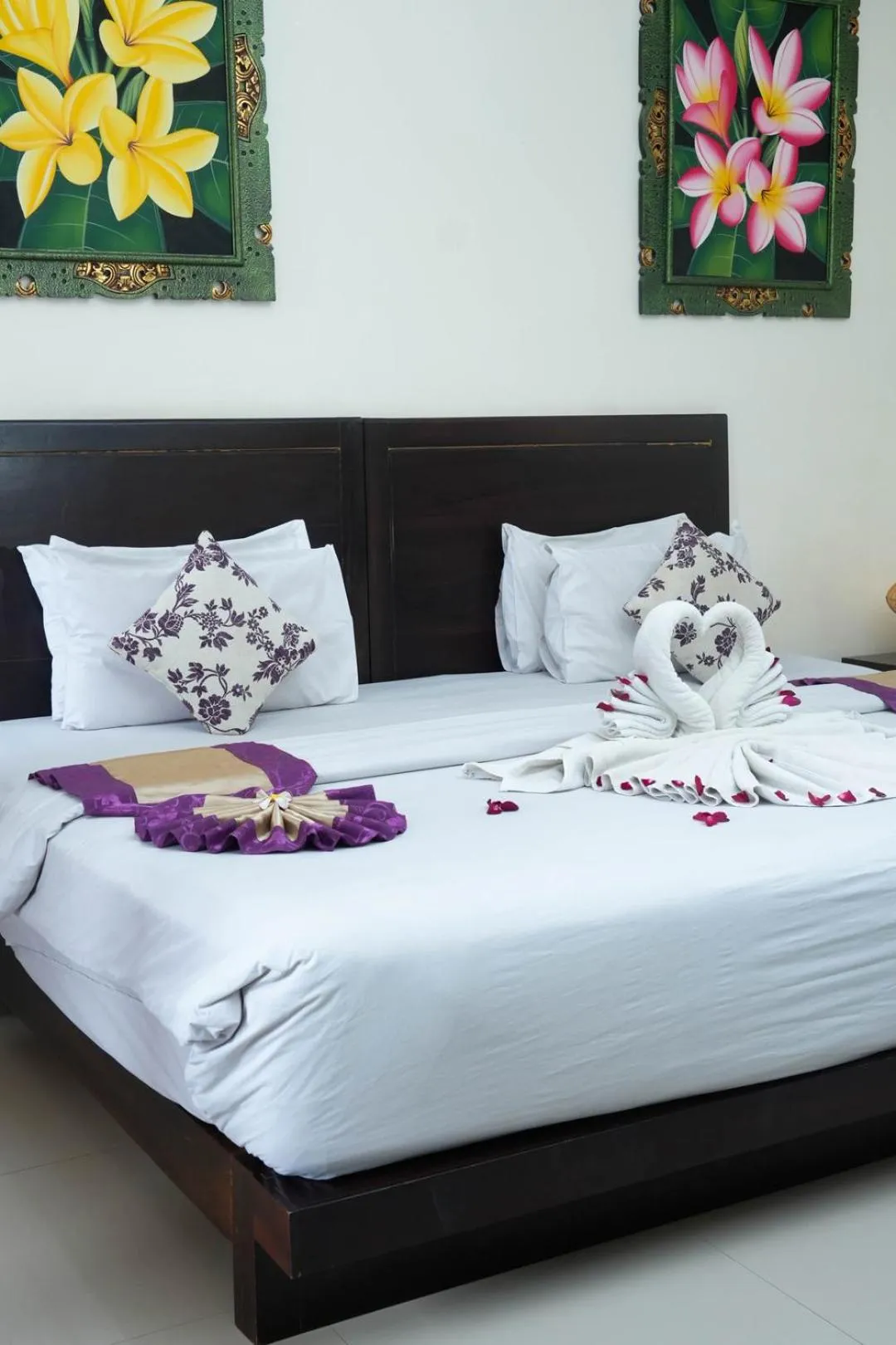 Bed in Hotel Arsa Santhi Nusa Penida