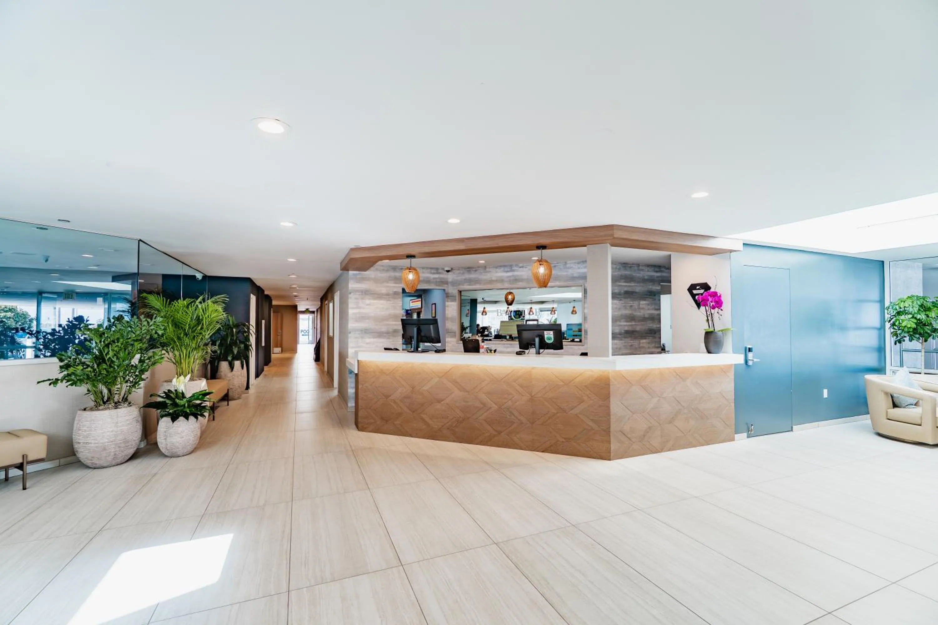 Lobby or reception in Bay Club Hotel and Marina