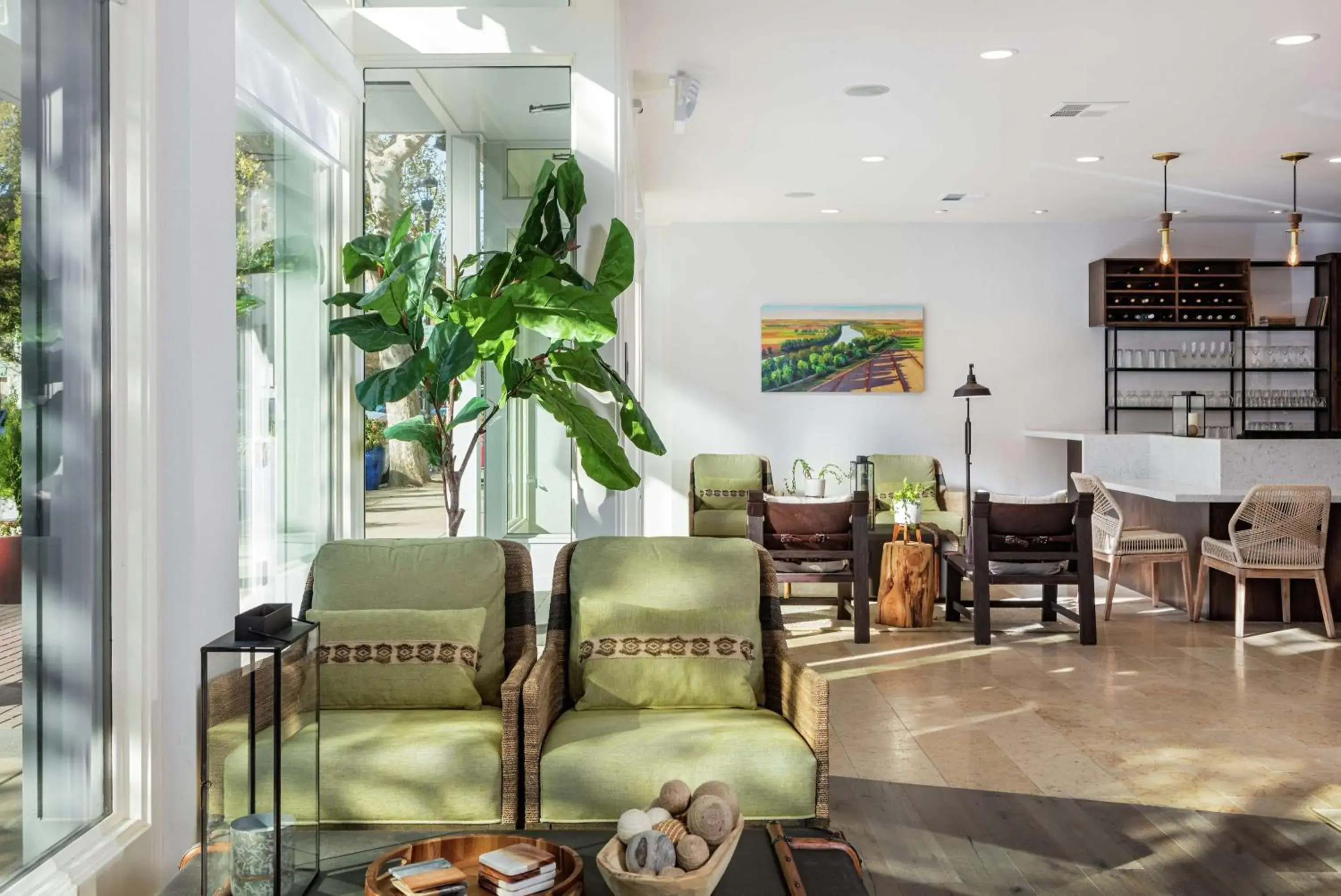Lobby or reception in Hilton Garden Inn Davis Downtown Lobby or reception in Hilton Garden Inn Davis Downtown