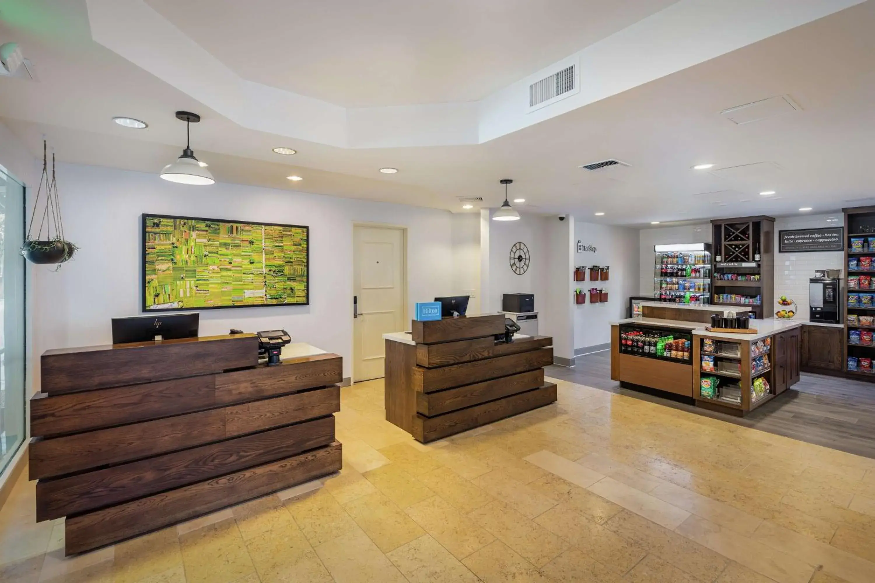 Lobby or reception in Hilton Garden Inn Davis Downtown Lobby or reception in Hilton Garden Inn Davis Downtown