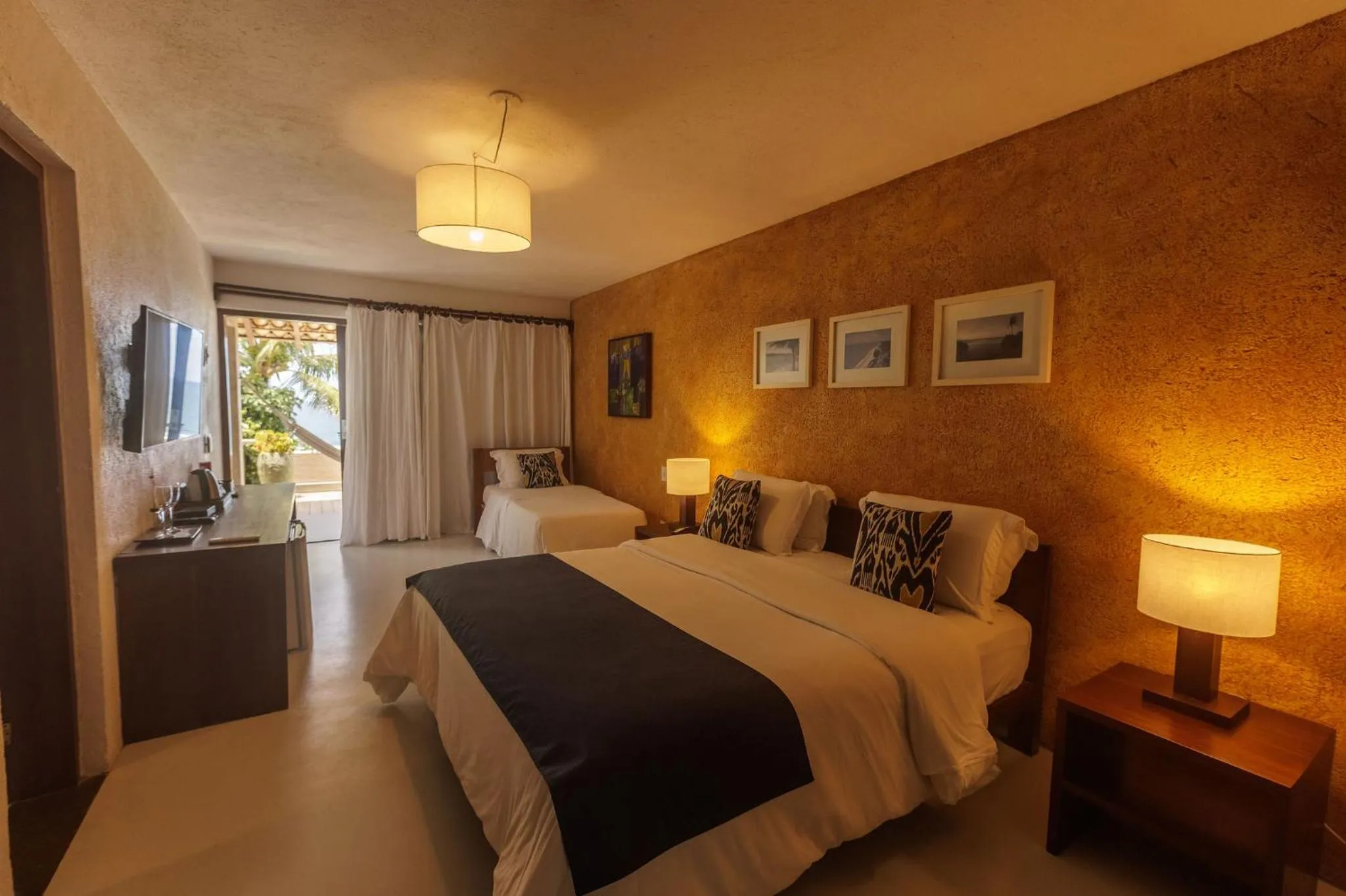 Triple Room with Sea View (Children not included) in Hotel Maitei