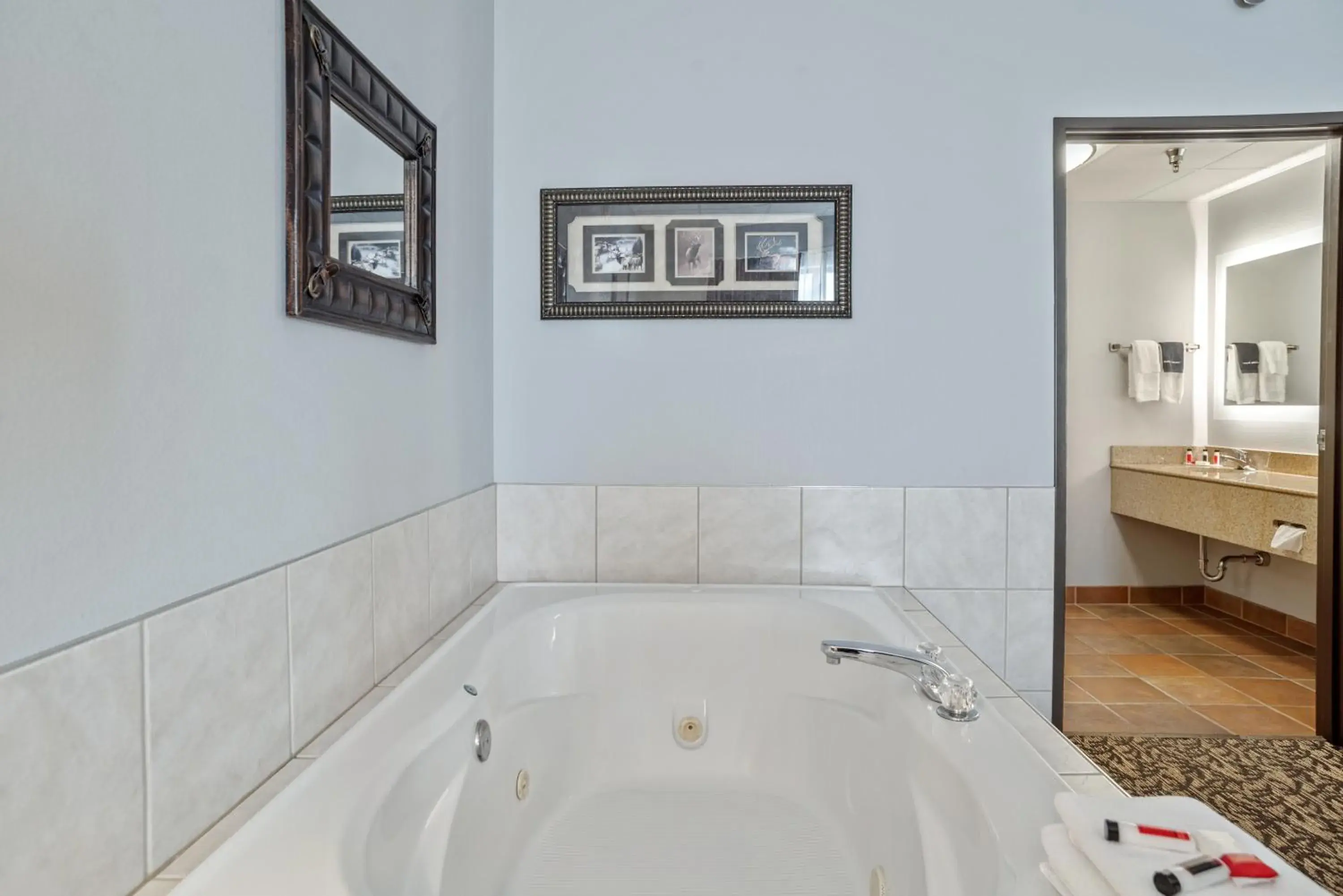 Bathroom in Elevation Inn & Suites, Trademark Collection by Wyndham Bathroom in Elevation Inn & Suites, Trademark Collection by Wyndham