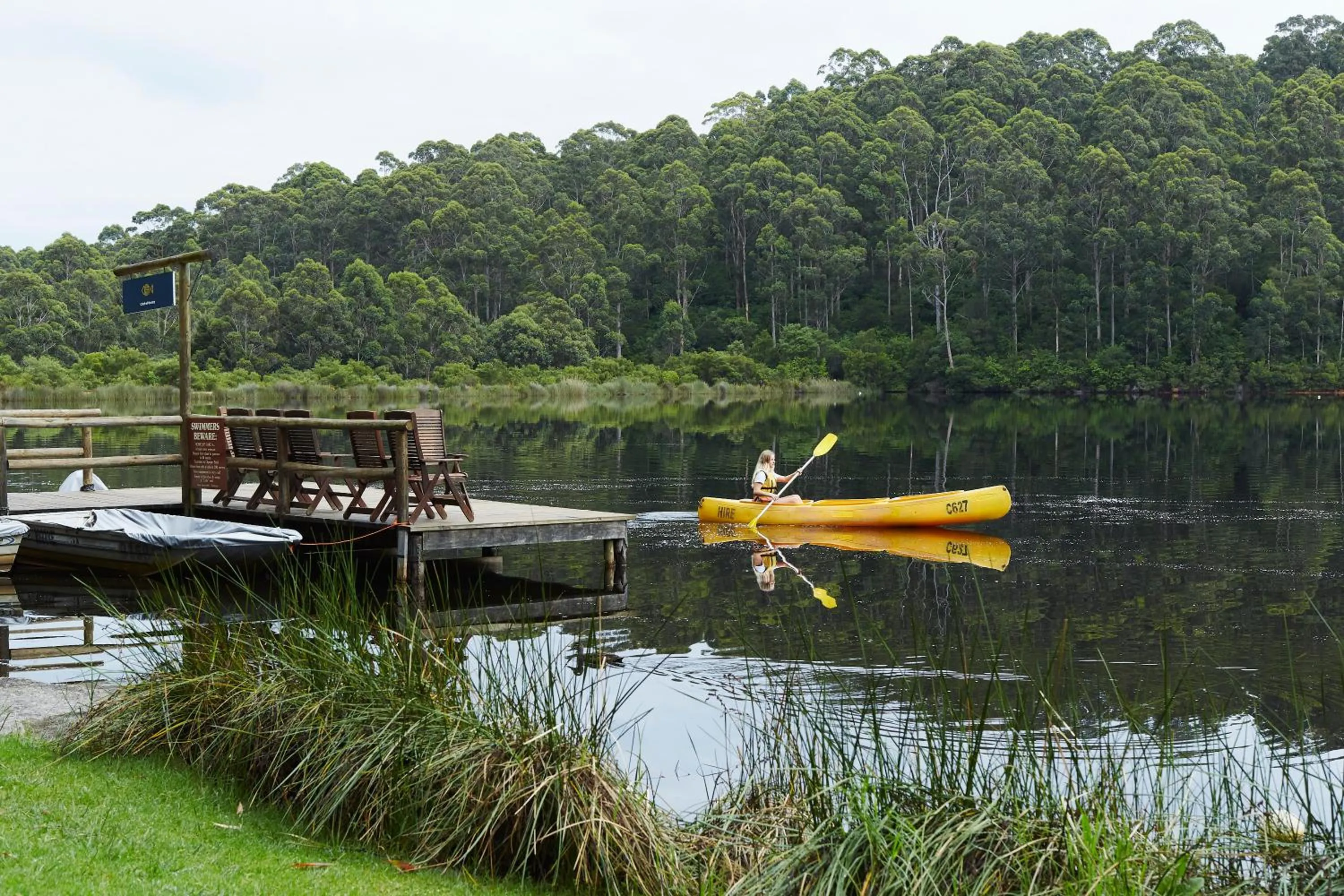 Lake view in RAC Karri Valley Resort
