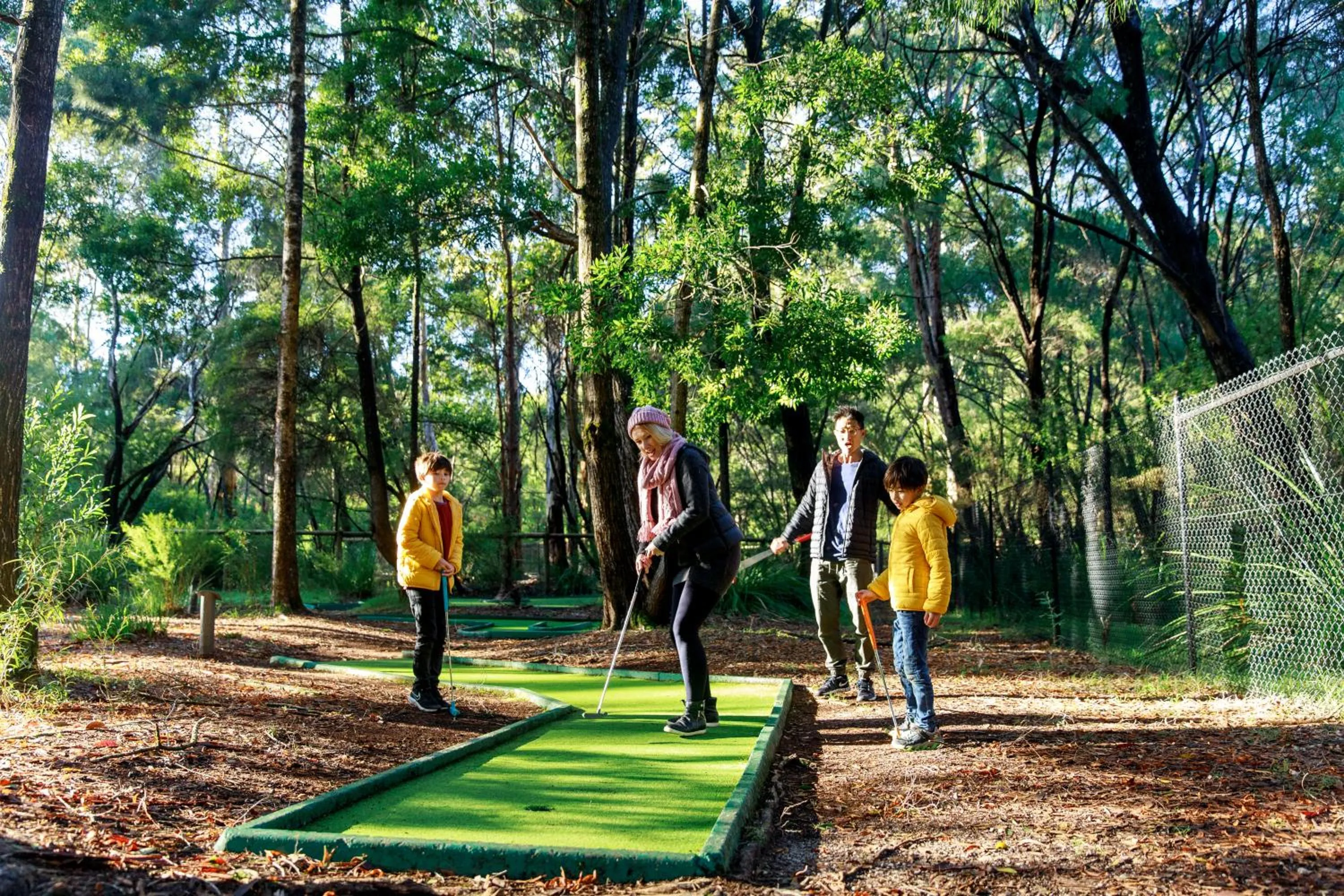 Minigolf in RAC Karri Valley Resort
